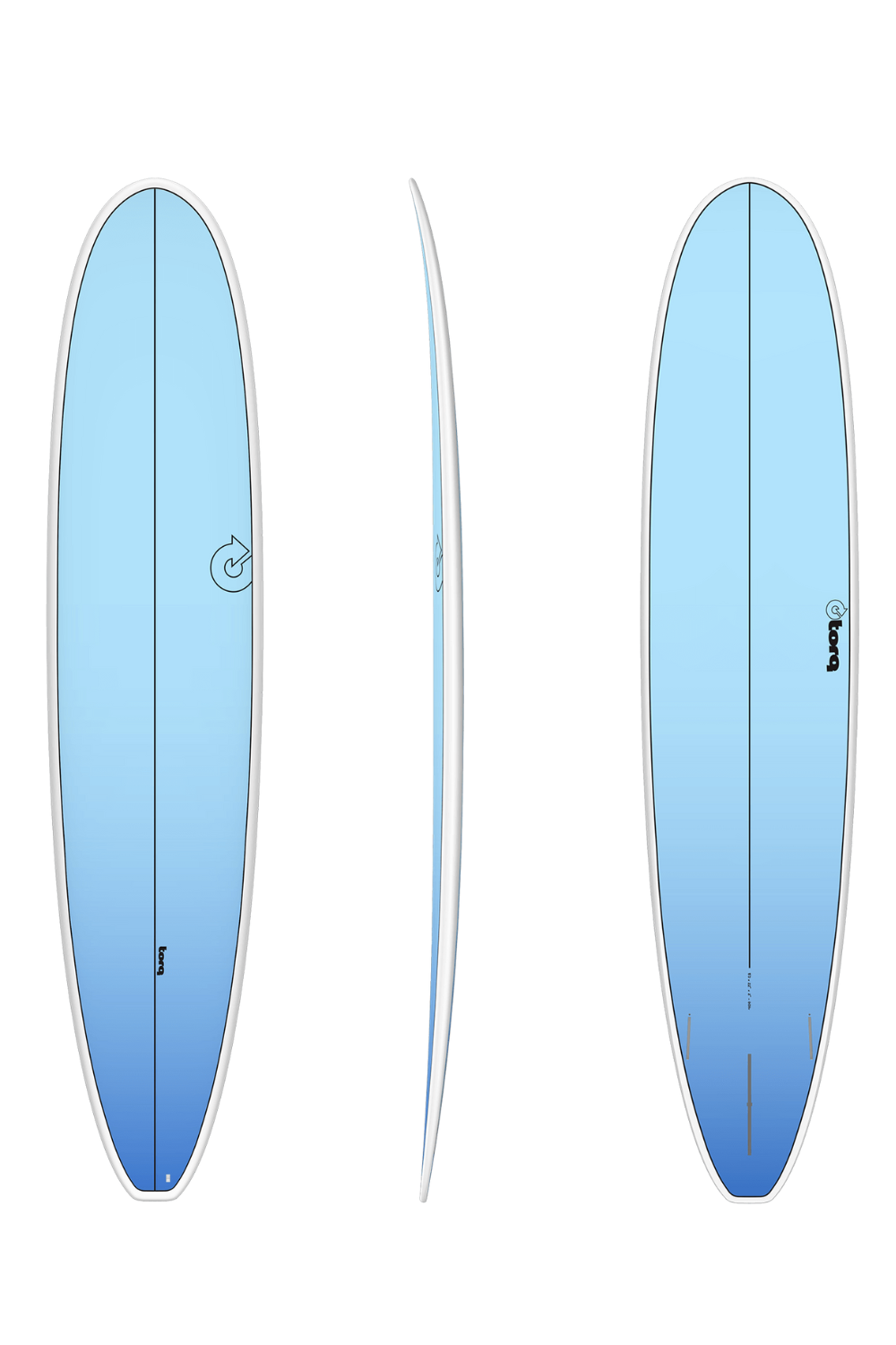 Torq TET Longboard Surfboard Retrofade