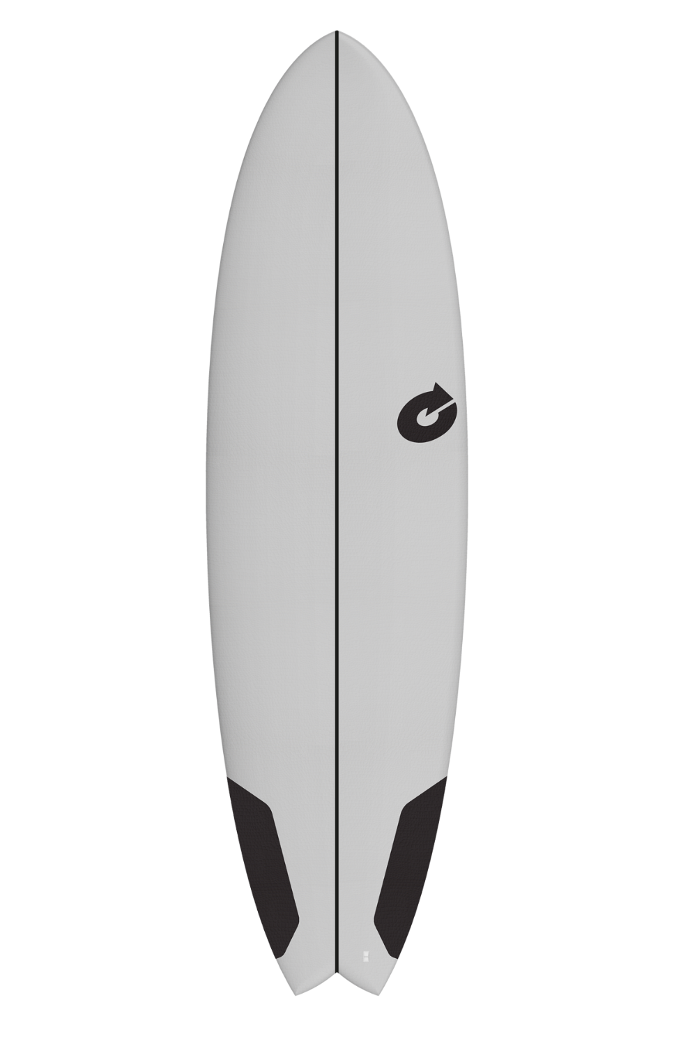 Torq Softdeck Eva Mod Fish Surfboard Grey