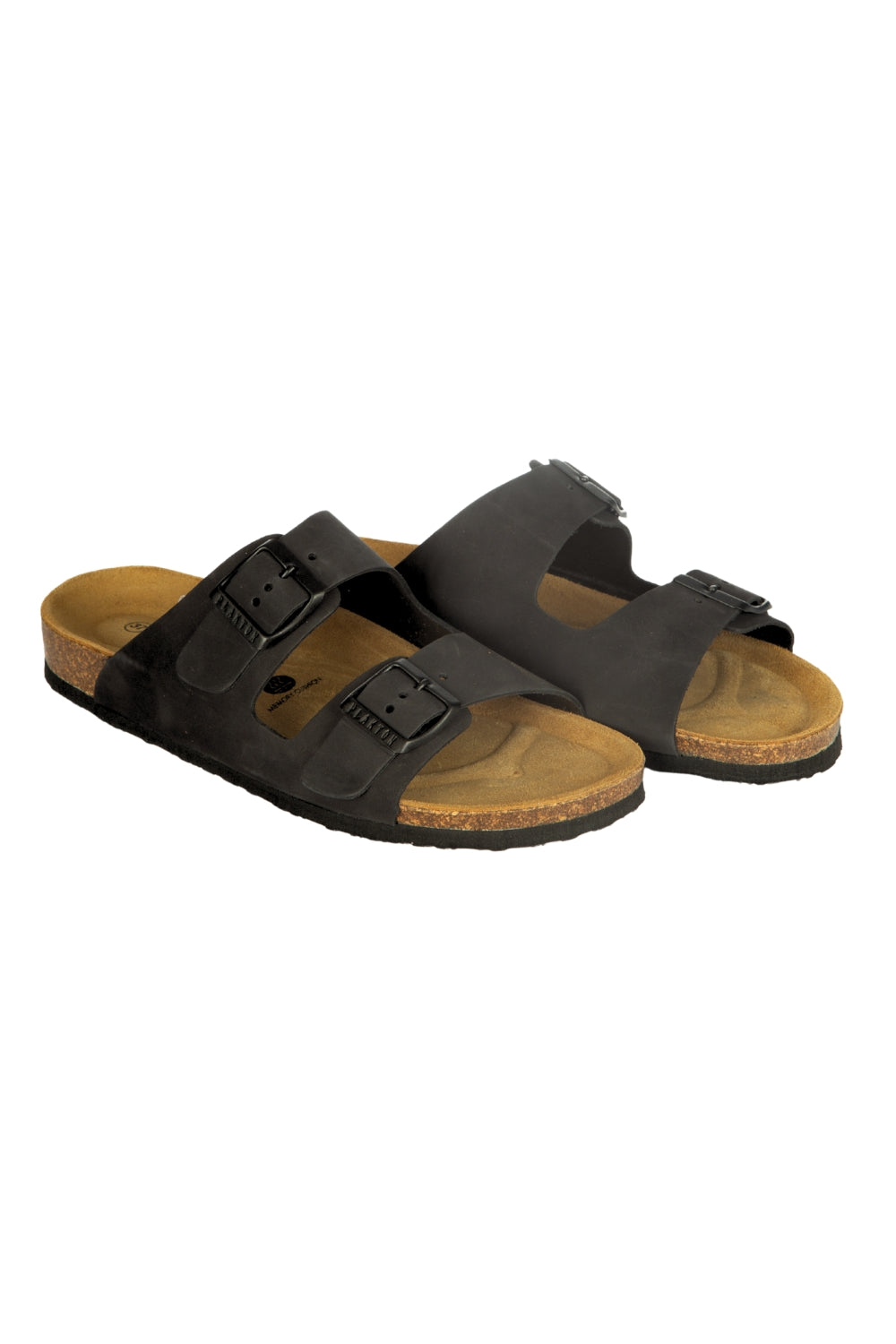Plakton Nobuck Sandal Black