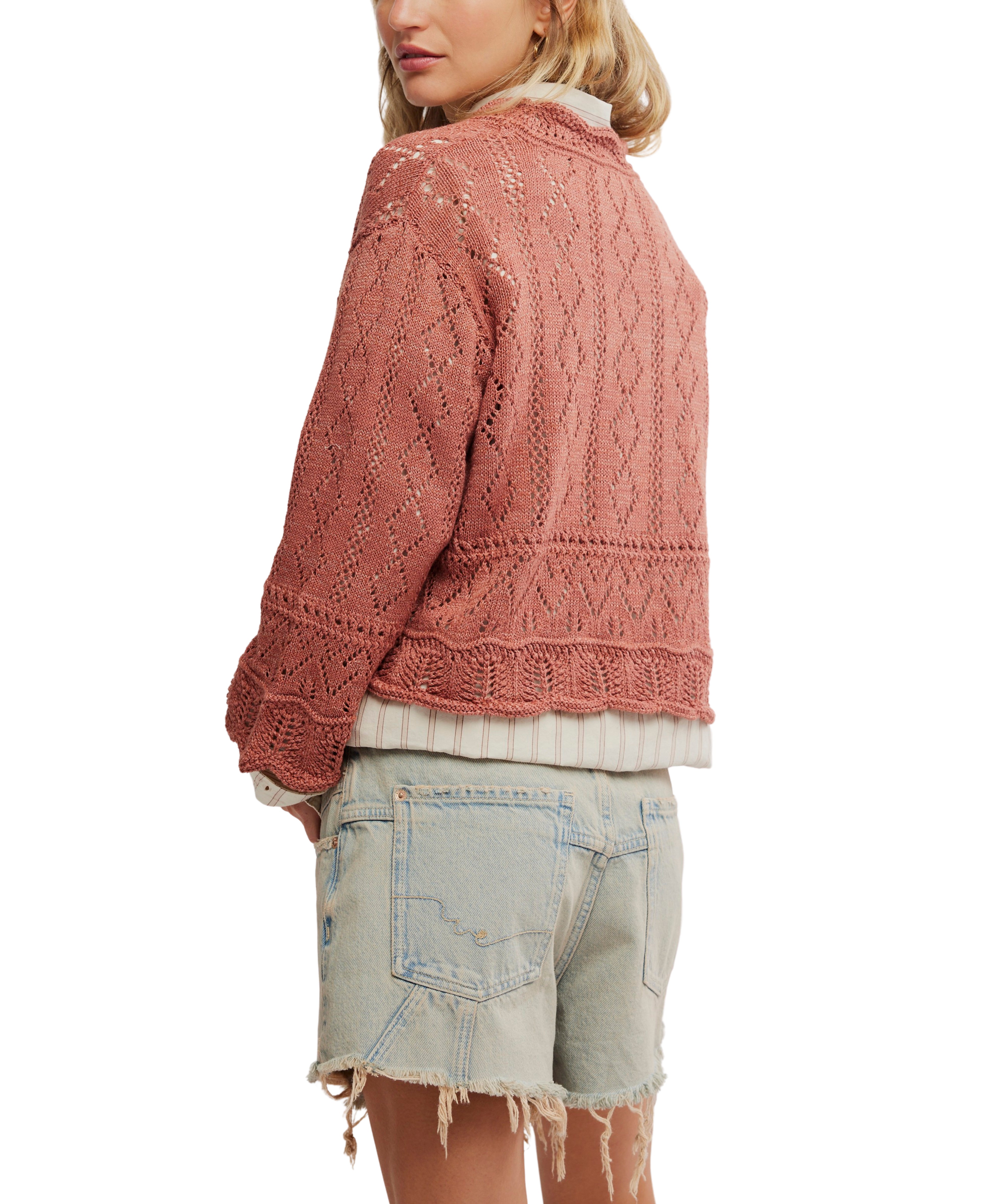 Free people Charlotte Sweater Brown