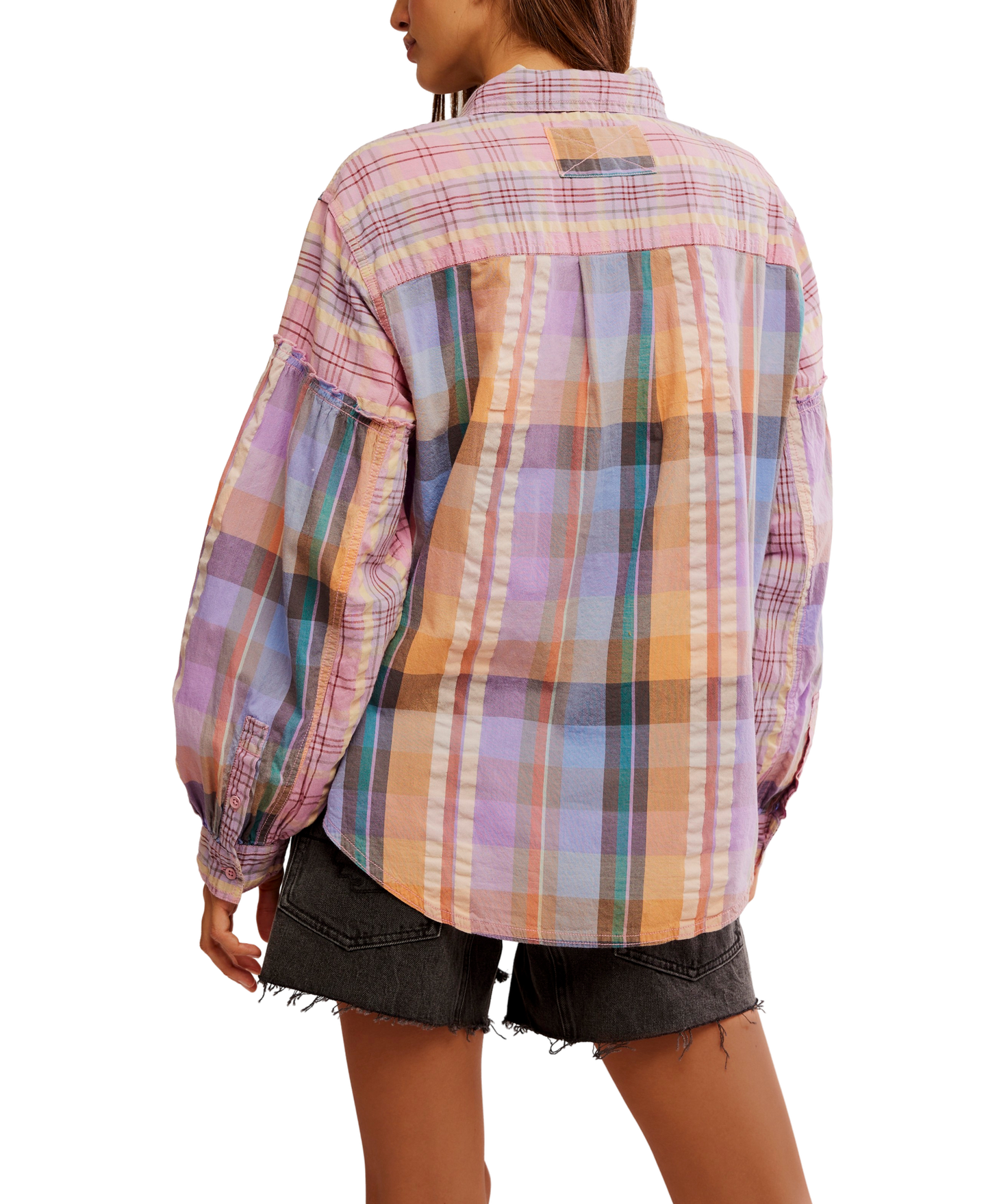 Free people Madras Dreams Top Pink