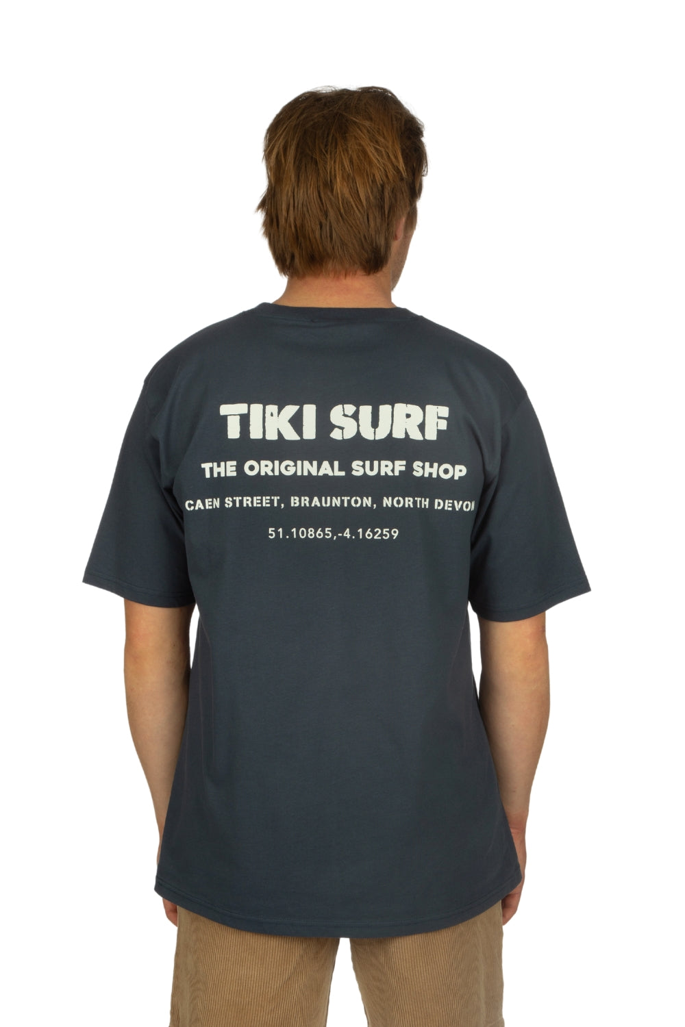 Tiki OG Surf Shop T-Shirt Denim