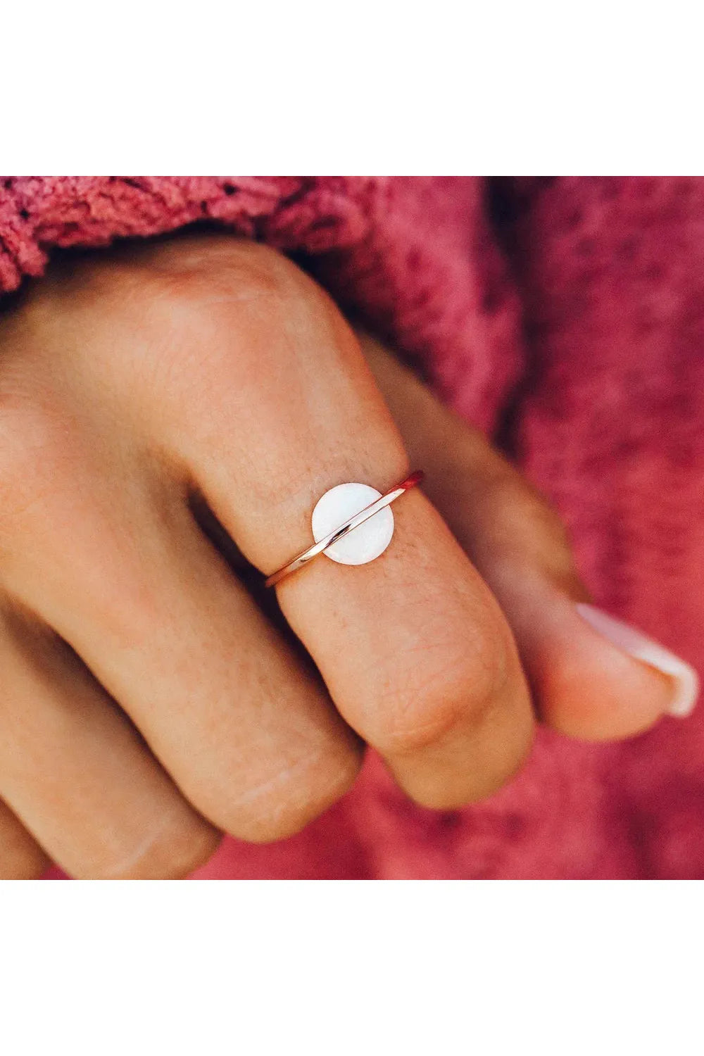 Pura Vida Opal Saturn Ring