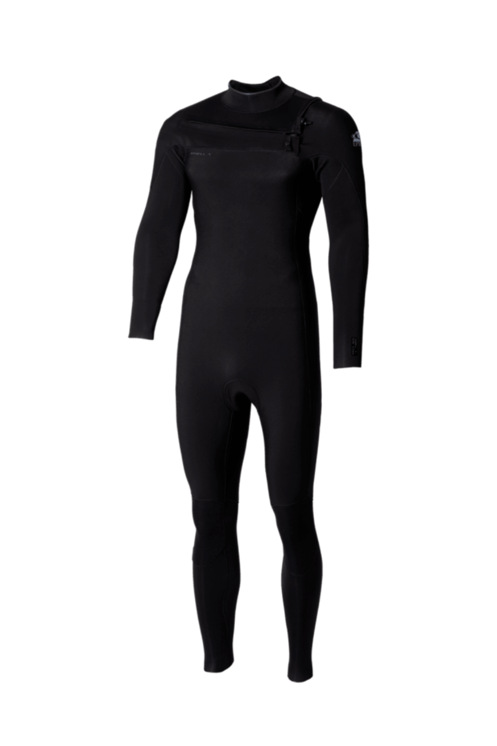 Black youth O'Neill wetsuit on a white background