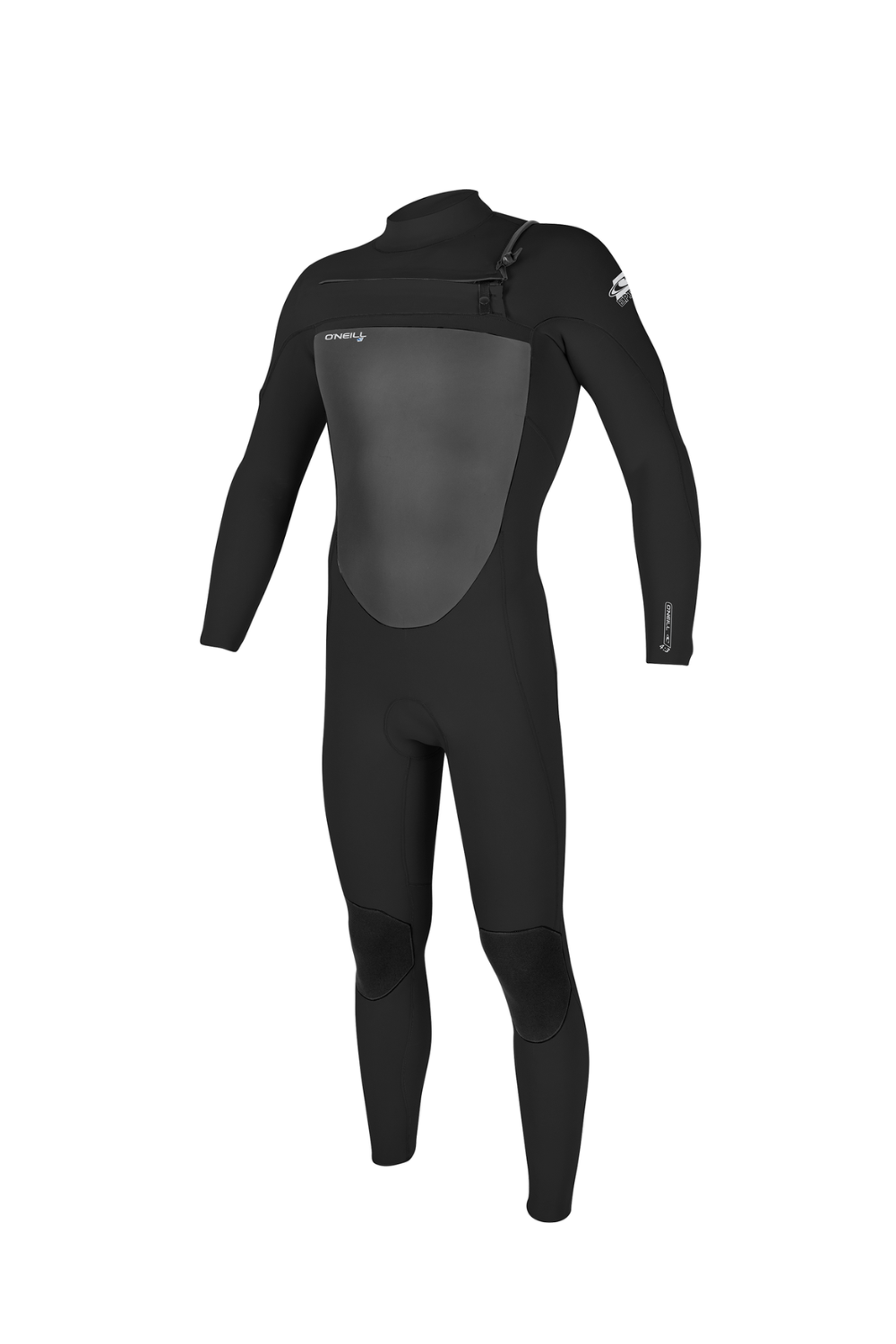 O'Neill Epic 4/3mm wetsuit in black with chest zip