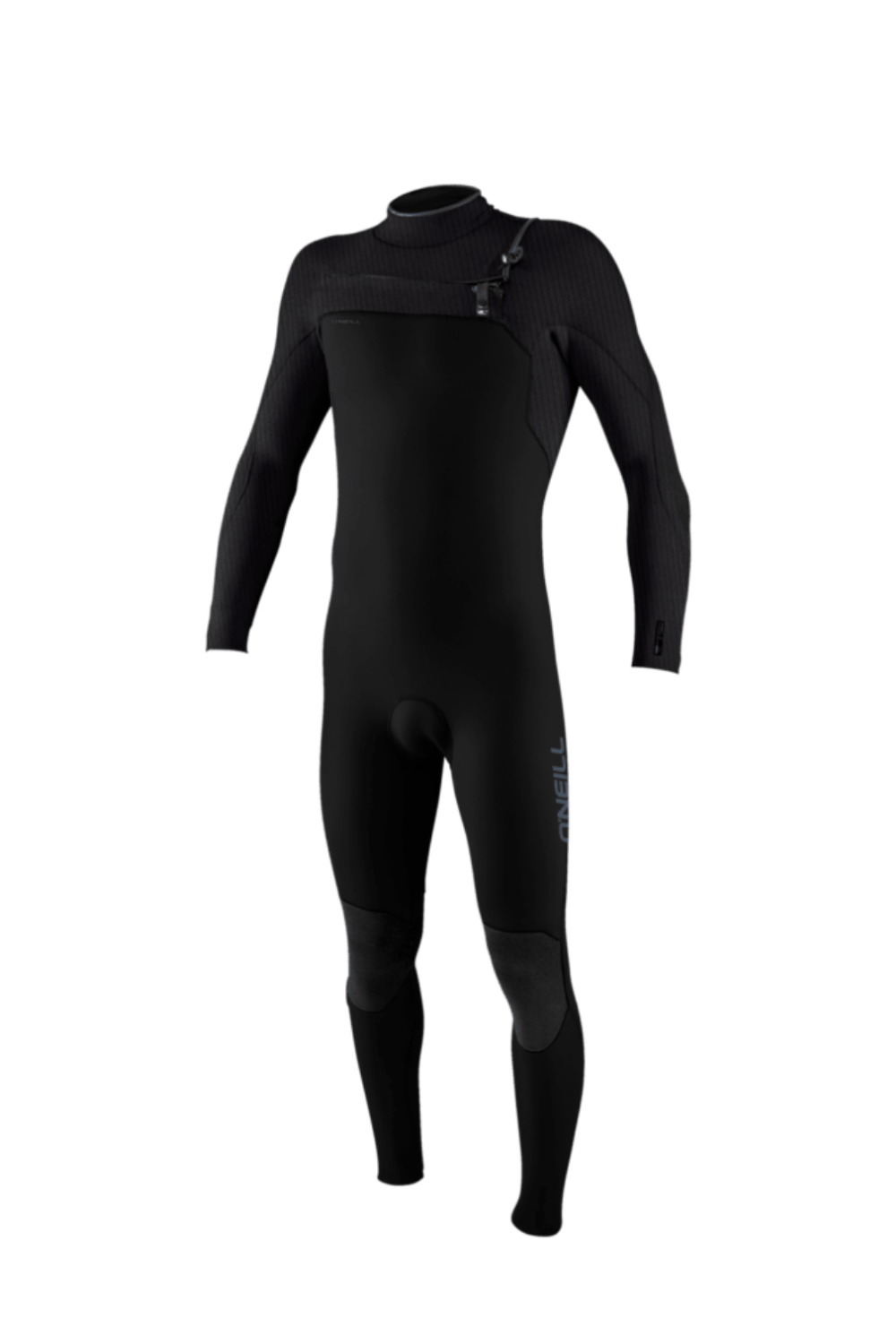 O'Neill Hyperfreak 4/3+ Youth Wetsuit with Chest Zip in Black