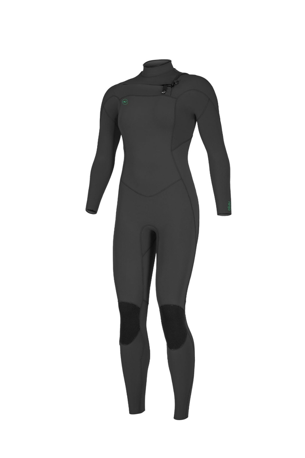 O'Neill Ninja 4/3mm Womens Wetsuit with a Chest Zip in Black