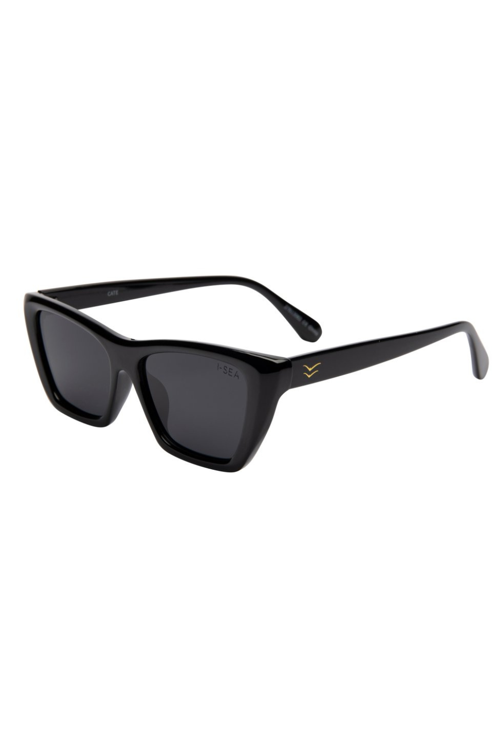 I-Sea Cate Sunglasses Black/Smoke Polarized