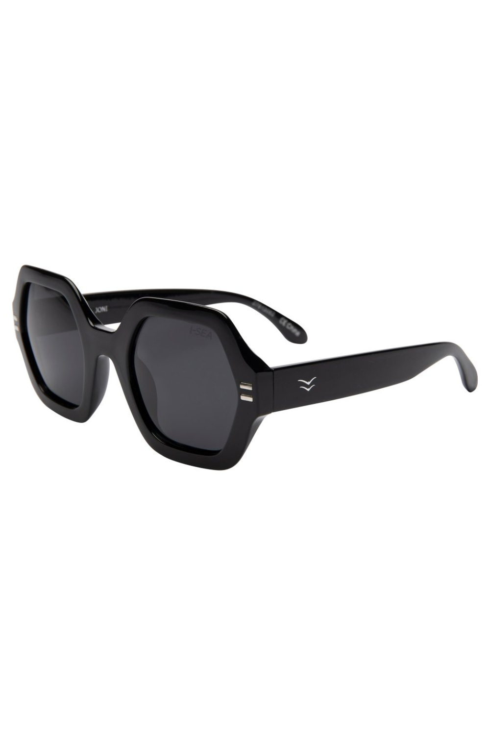 I-Sea Joni Sunglasses Black/Smoke Polarized