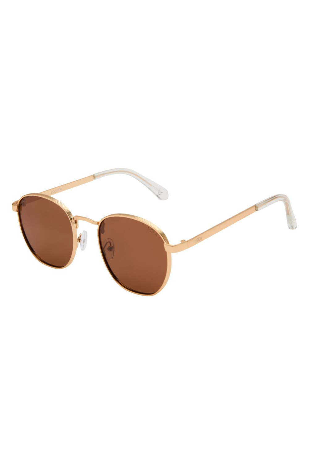 I-Sea Cooper Sunglasses Gold/Brown Polarized