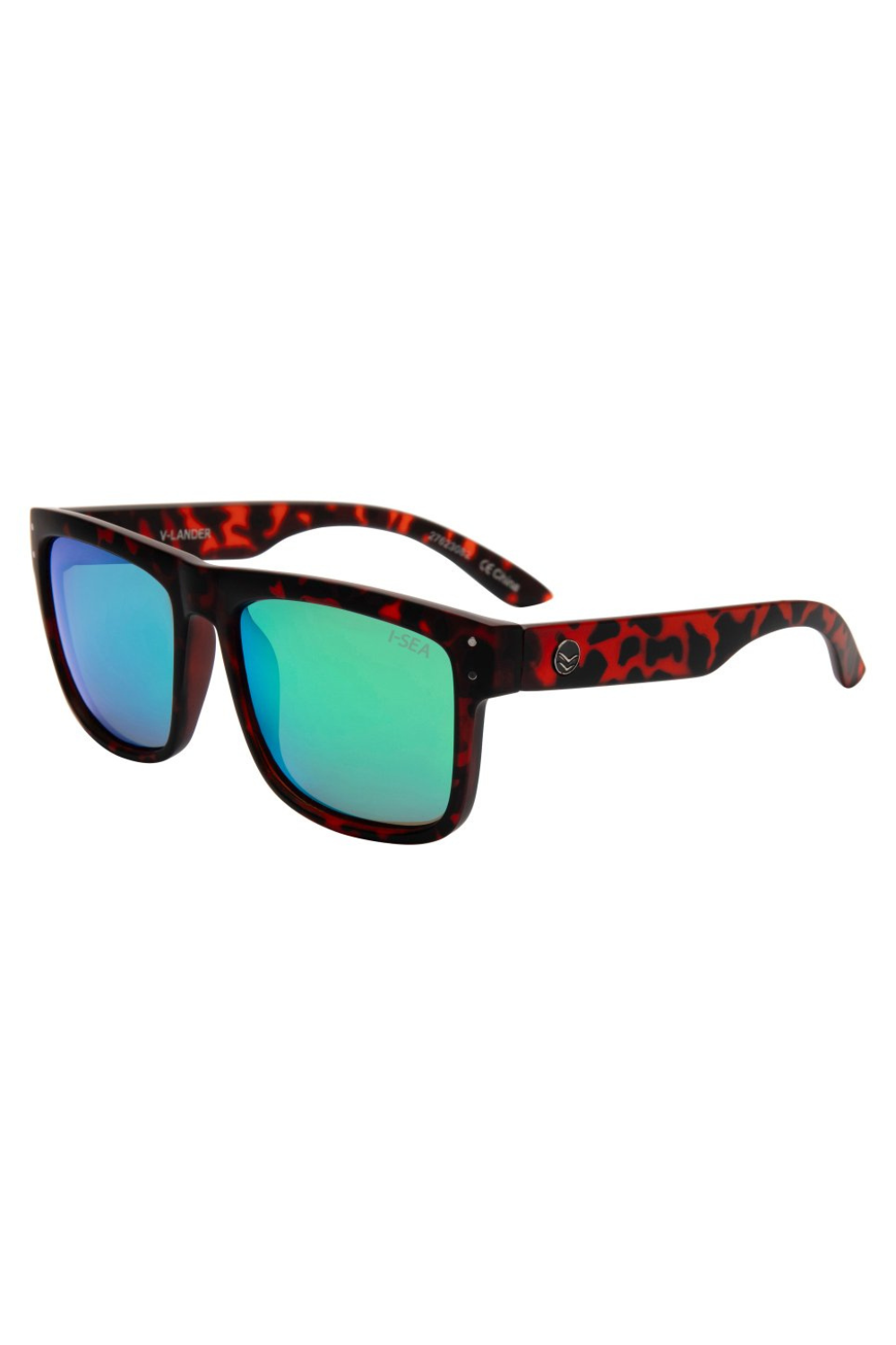 I-Sea V-Lander Sunglasses Tort Green Polarized