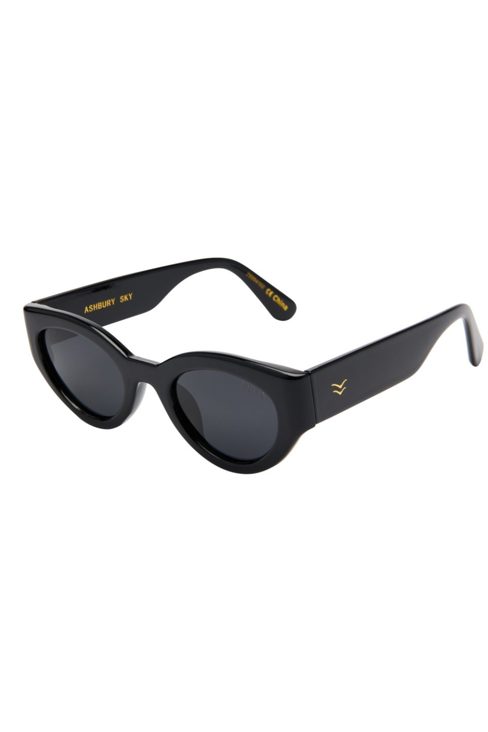 I-Sea Ashbury Sunglasses Black/Smoke Polarized
