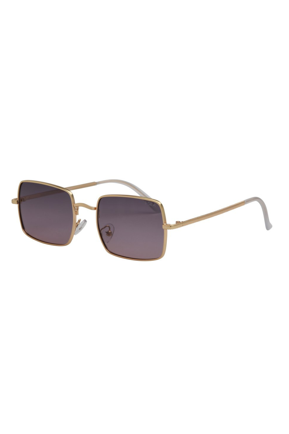 I-SEA Sublime Gold Purple Gradient Rectangular Sunglasses Womens NEW I-Sea Sublime Gold/Purple – LULA BALOU main image 4