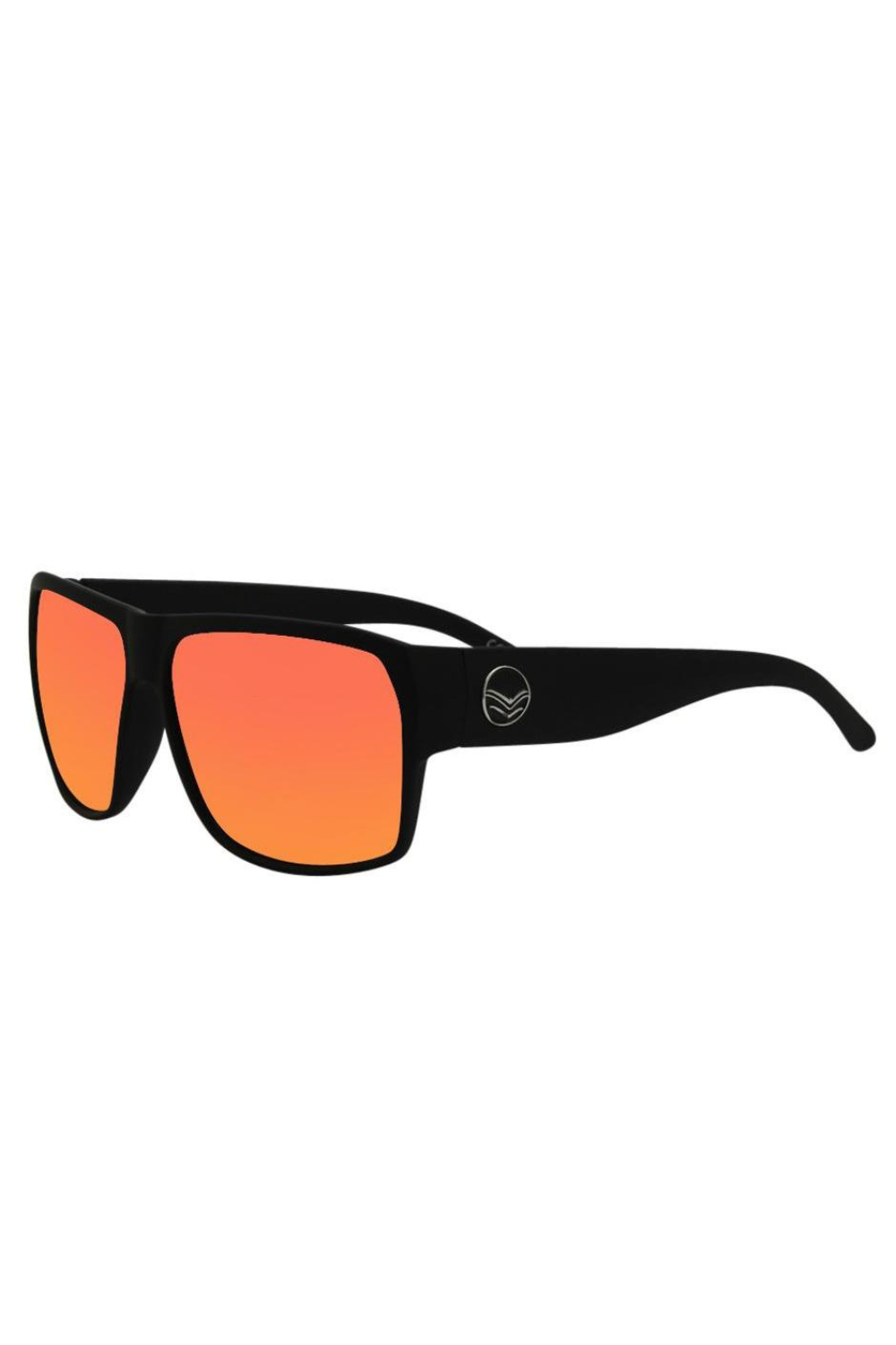 I-Sea Nick-I-Sunglasses Black/Red Mirror Polarized