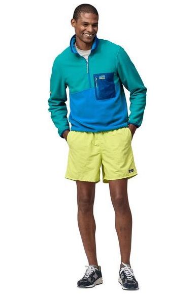 Patagonia Men's Microdini 1/2 Zip Pullover Vessel Blue