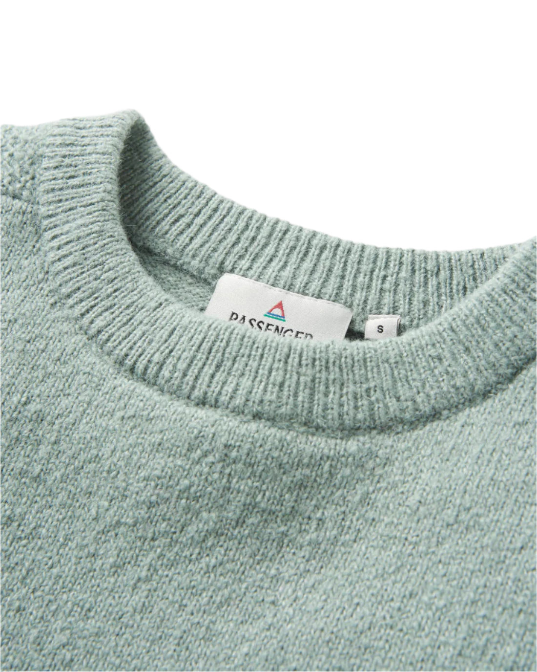 Passenger Cove Recycled Knitted Jumper Pistachio
