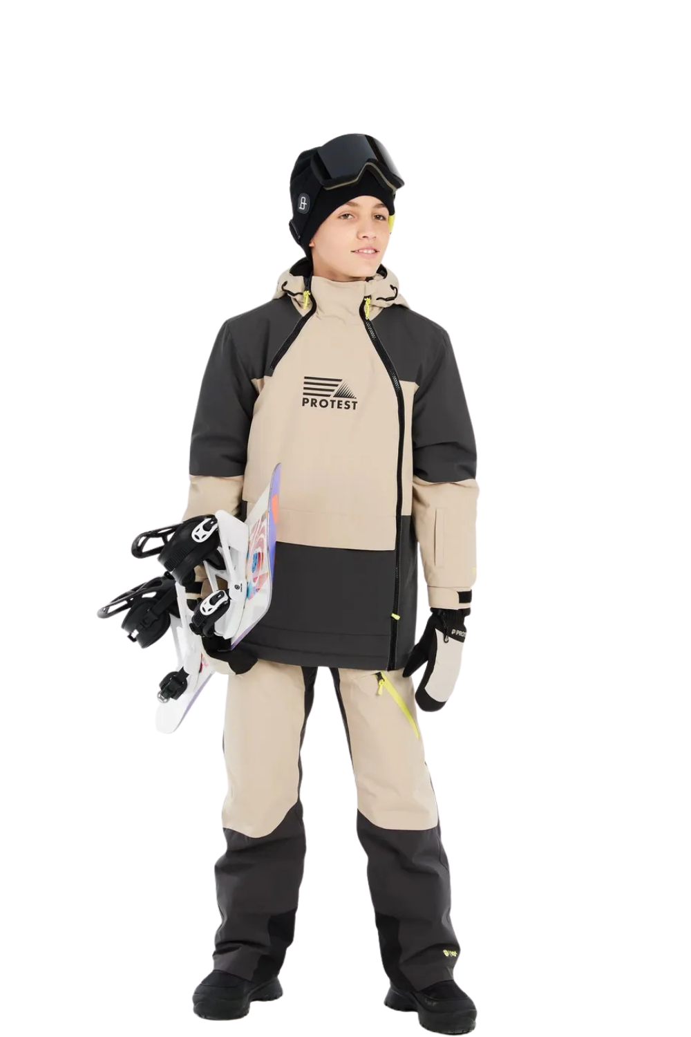 Protest Prtwark Junior Snowjacket Deep Grey