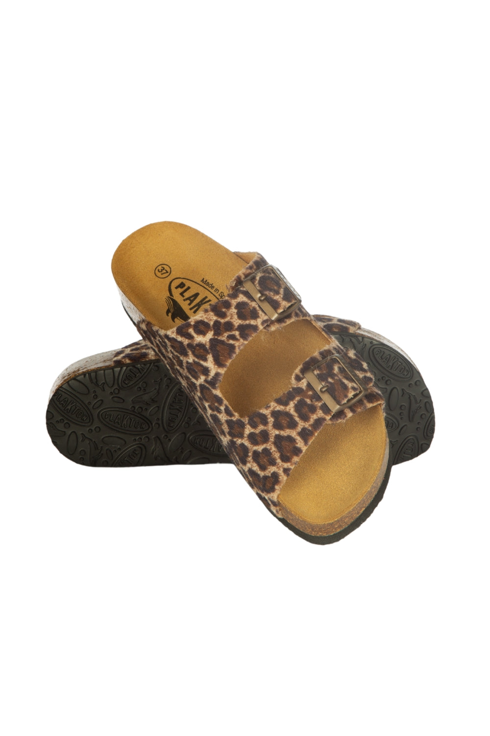 Plakton Pelo Sandal Leopard Print