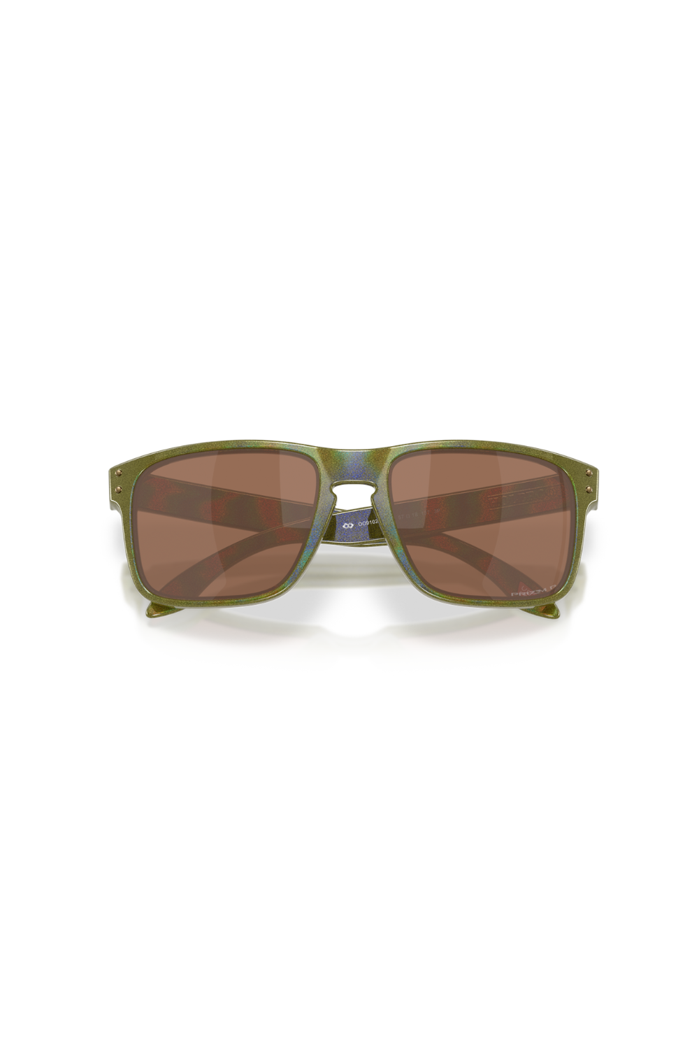 Oakley Holbrook Sunglasses Prizm Tungsten Polarised Lenses, Fern Spacedust Frame