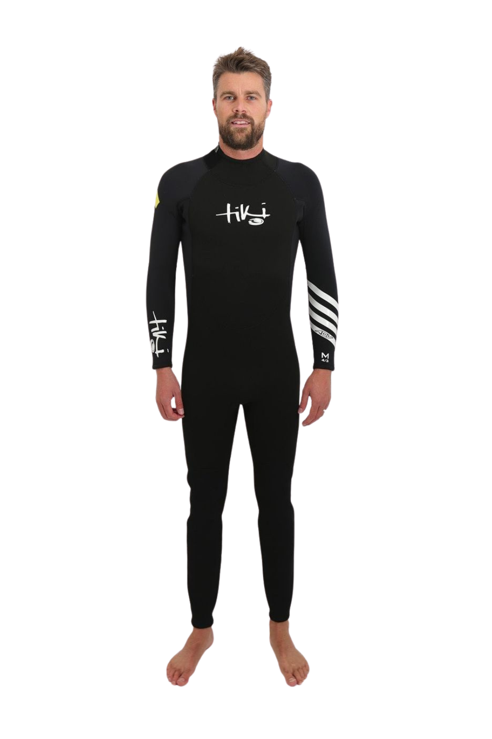 Tiki Adults Adv Wetsuits 4/3 GBS Steamer Back Zip