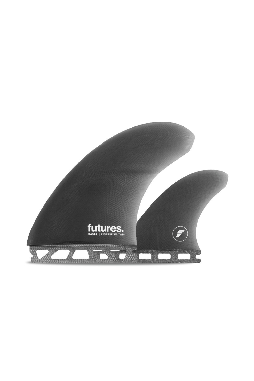 Futures Rasta Reverse 3/2 Twin + 1 Surfboard Fins Blue