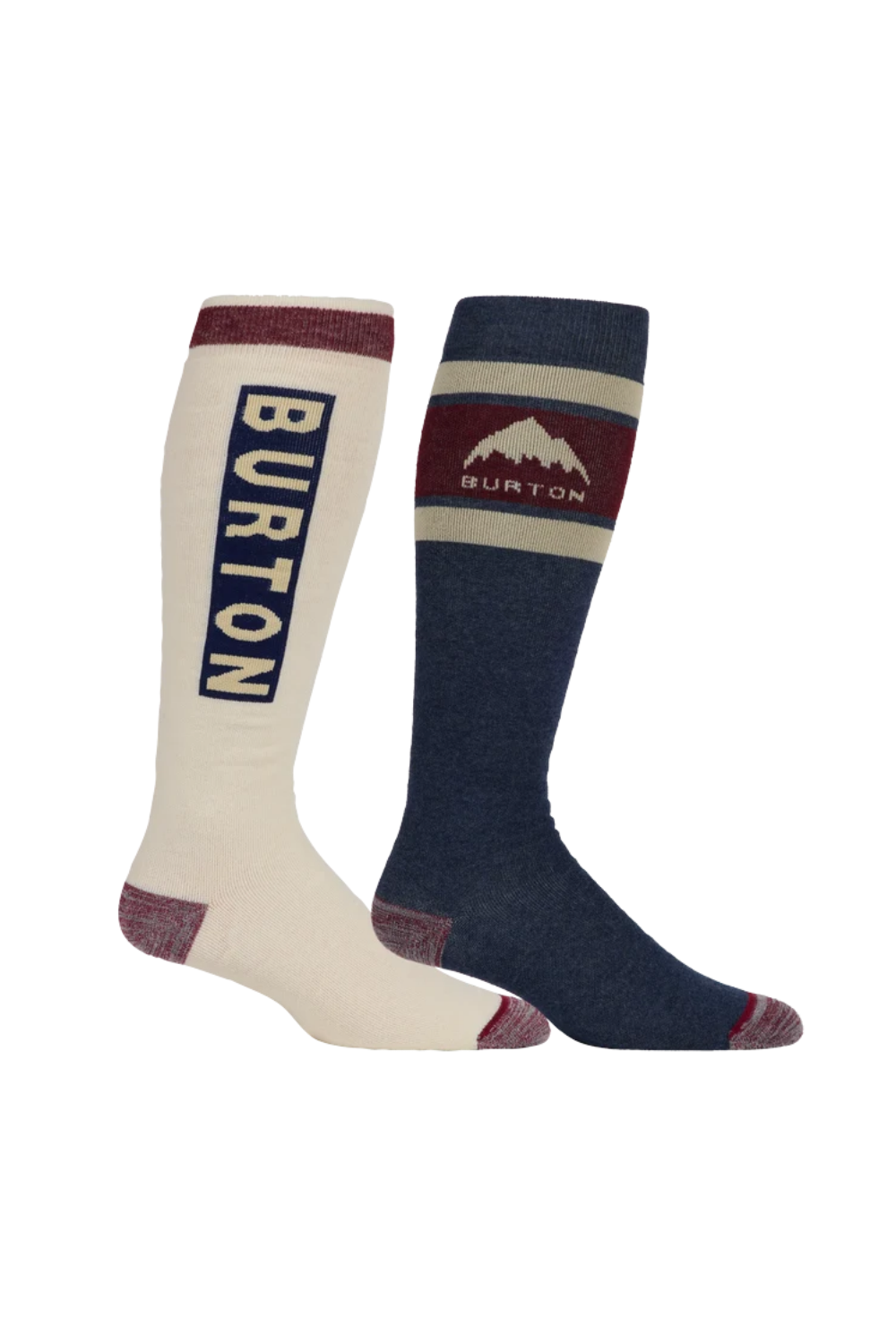 Burton Weekend Mens Midweight Ski Socks 2 Pack Nightfall