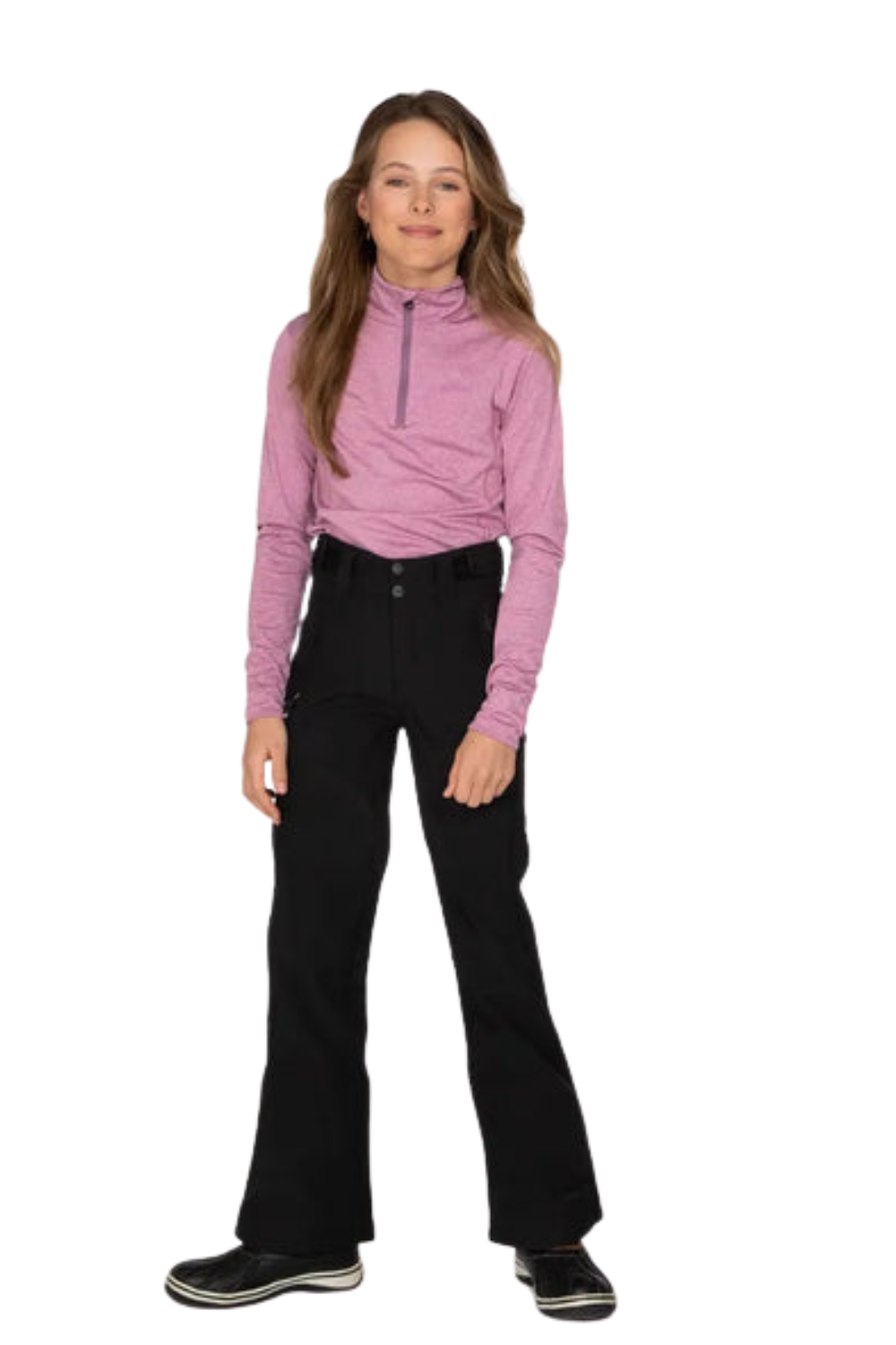 Protest Lole Junior Softshell Ski Pants True Black