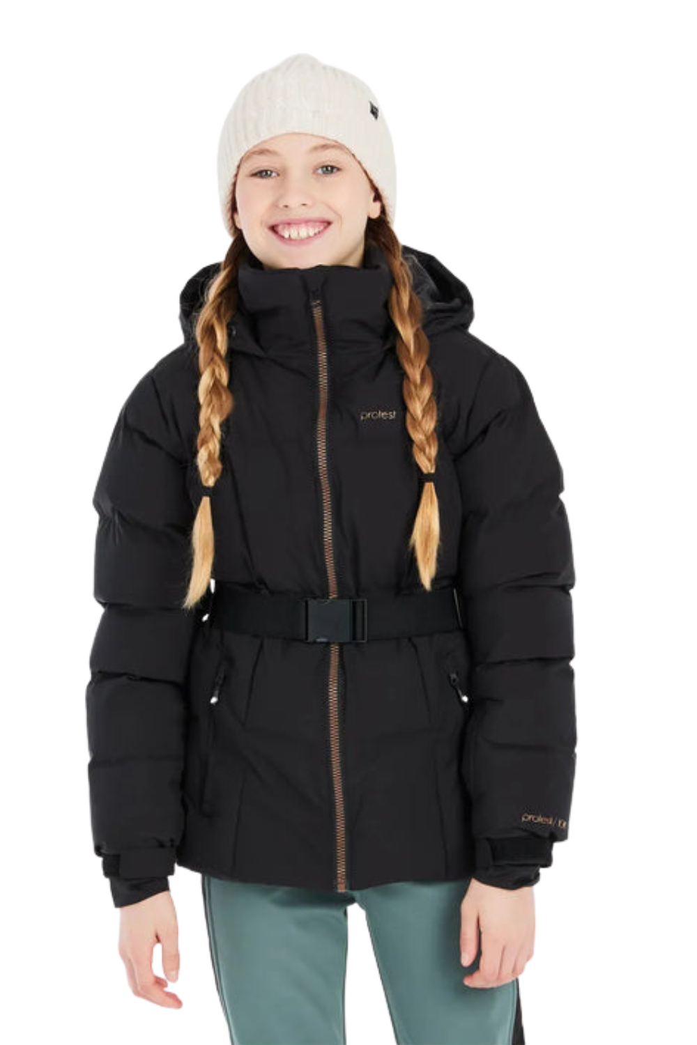 Protest Prtsani Junior Snowjacket True Black