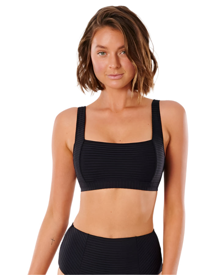 Rip Curl Premium Surf D-Dd Crop Top Black