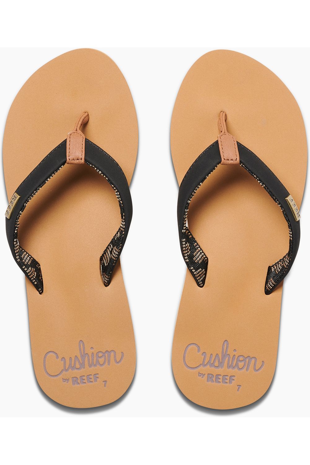 Reef Cushion Sands Black Tan