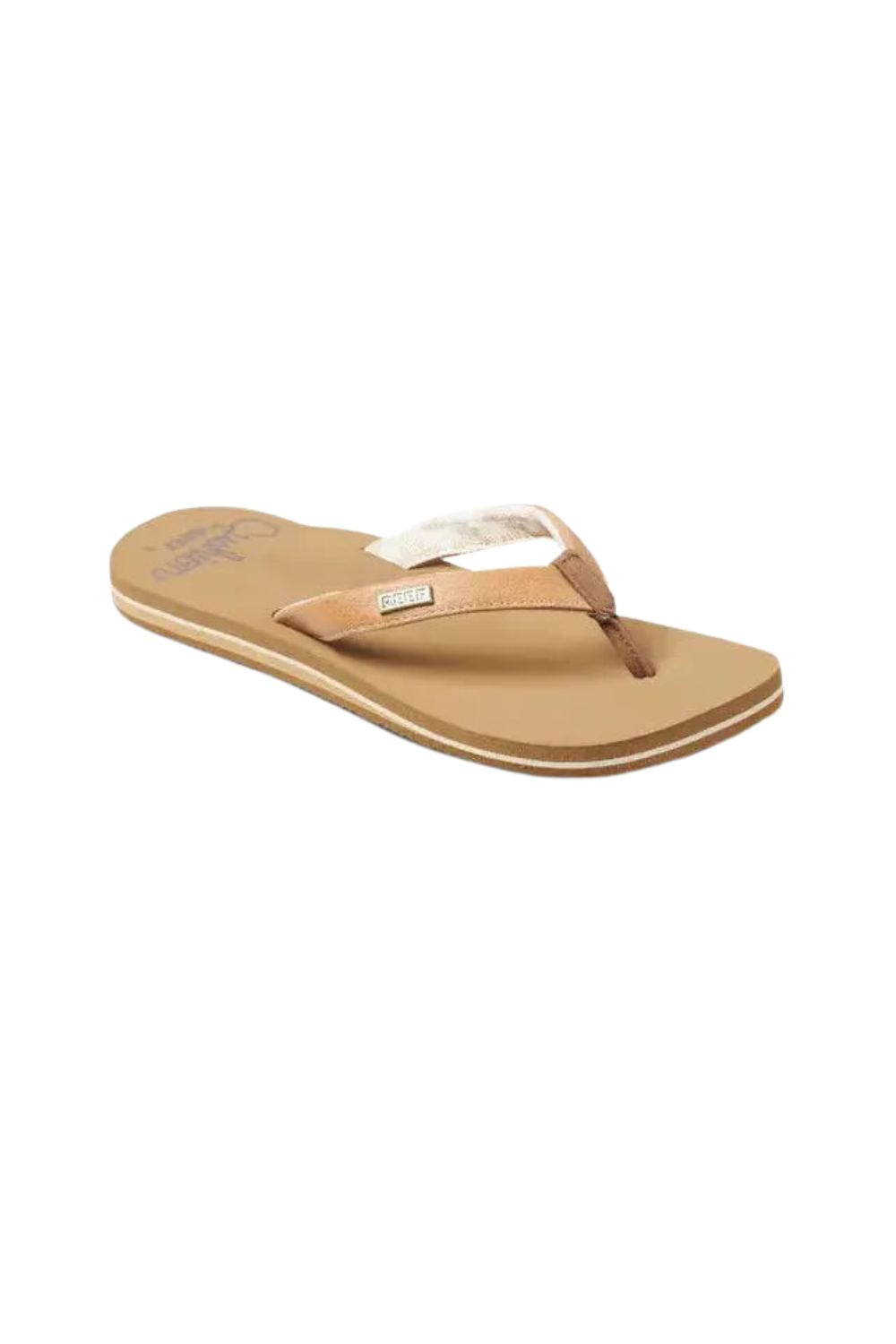 Reef Cushion Sands Womens Flip Flop Natural