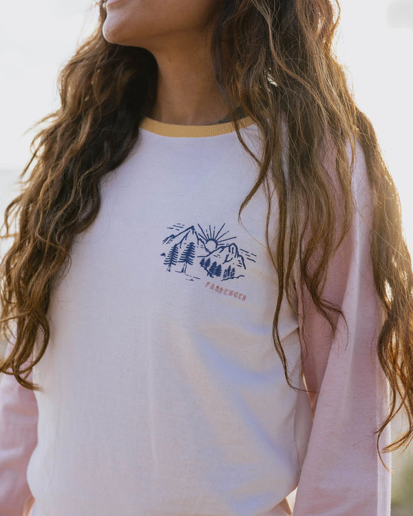 Passenger Riser 2.0 Recycled Cotton Ls T-Shirt Birch