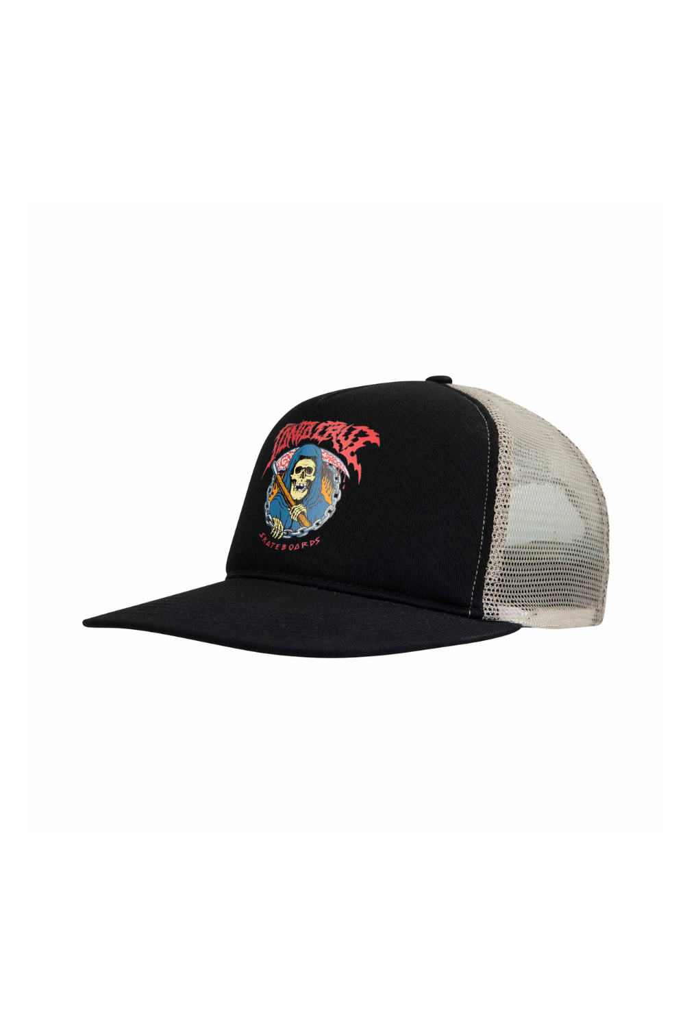 Santa Cruz Out Of Time Meshback Cap Black/Stone Grey