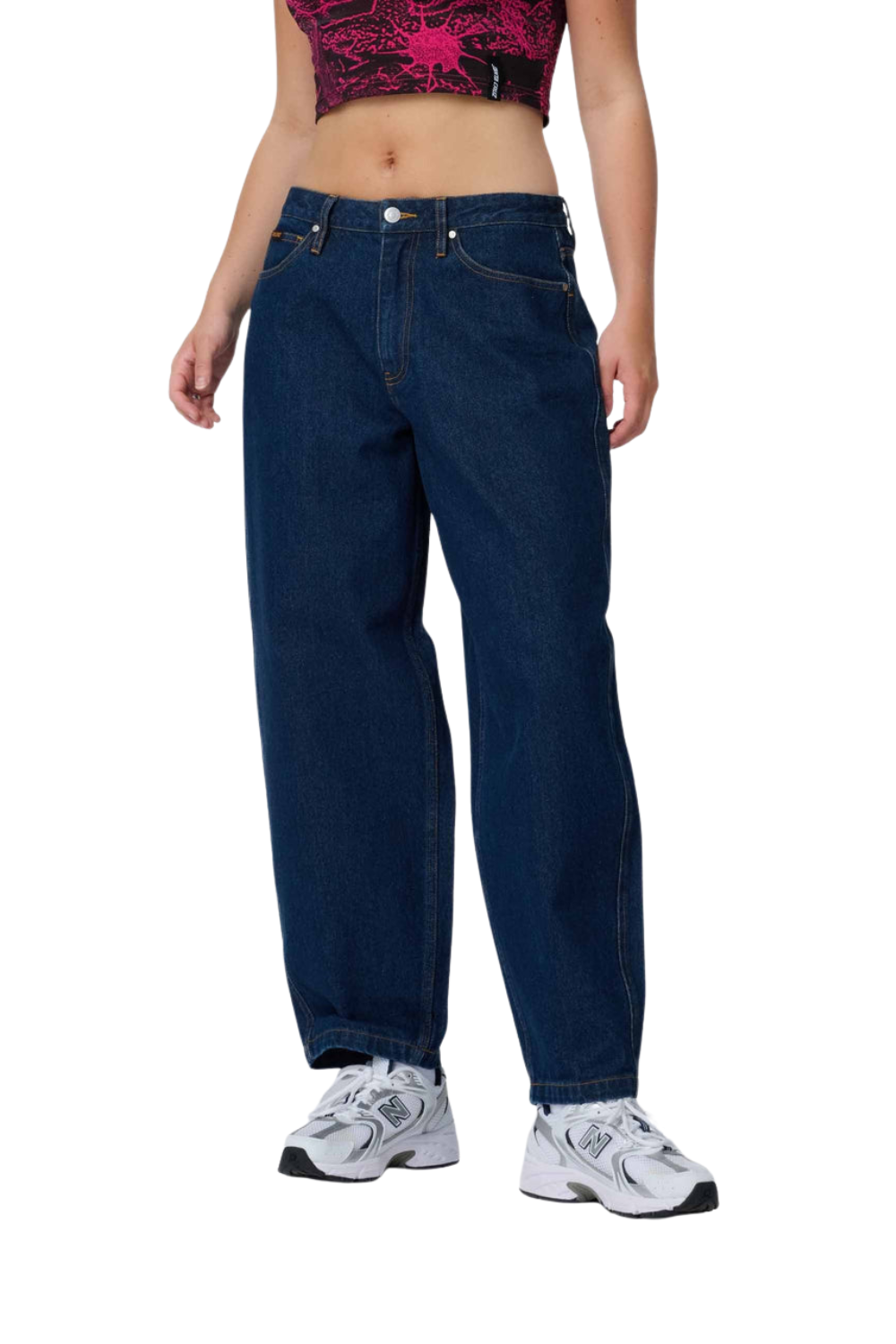 Santa Cruz Womens Classic Barrel Pant Dark Denim