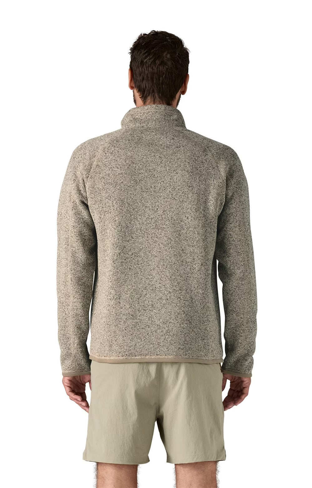 Patagonia Mens Better Sweater 1/4 Zip Seabird Grey