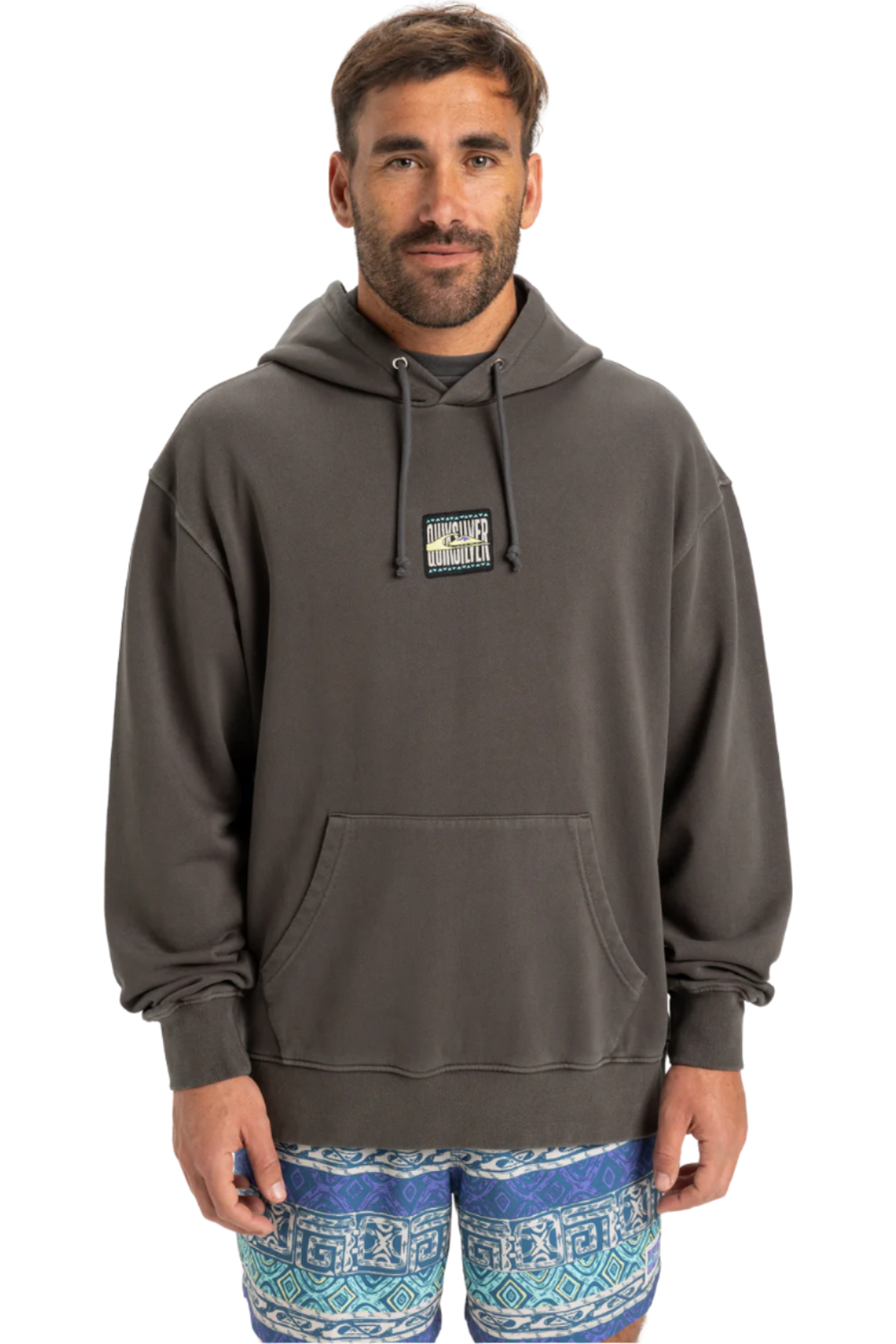 Quiksilver Global Heat Hoody Dark Shadow