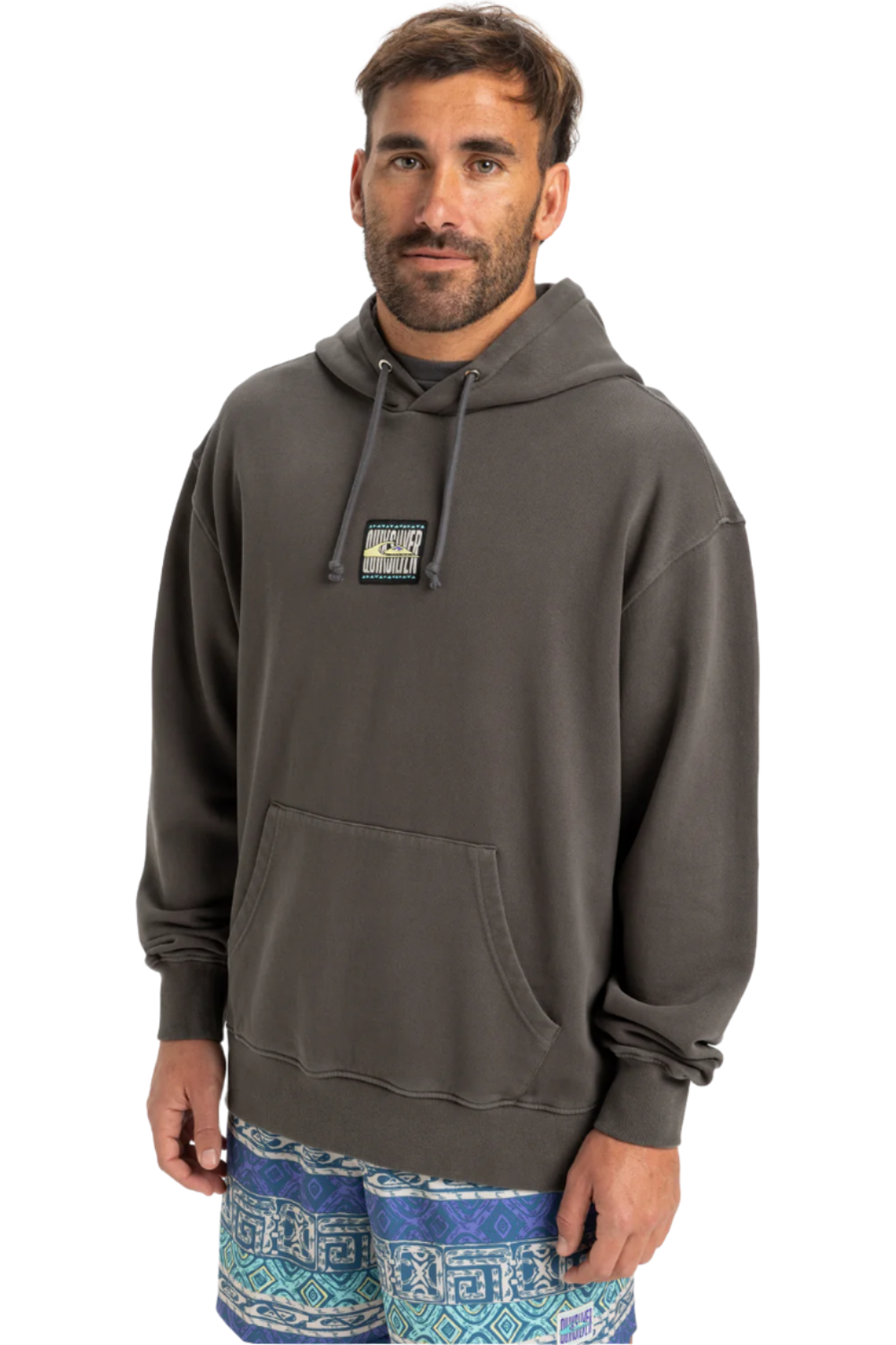 Quiksilver Global Heat Hoody Dark Shadow