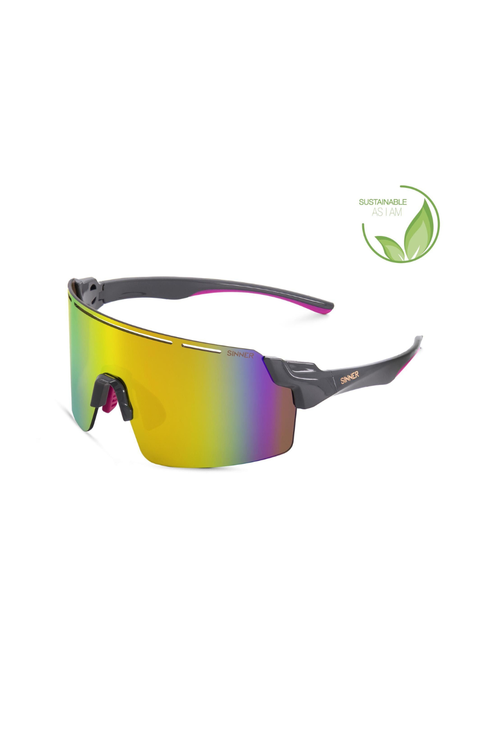 Sinner Amla Sunglasses Grey/Pink