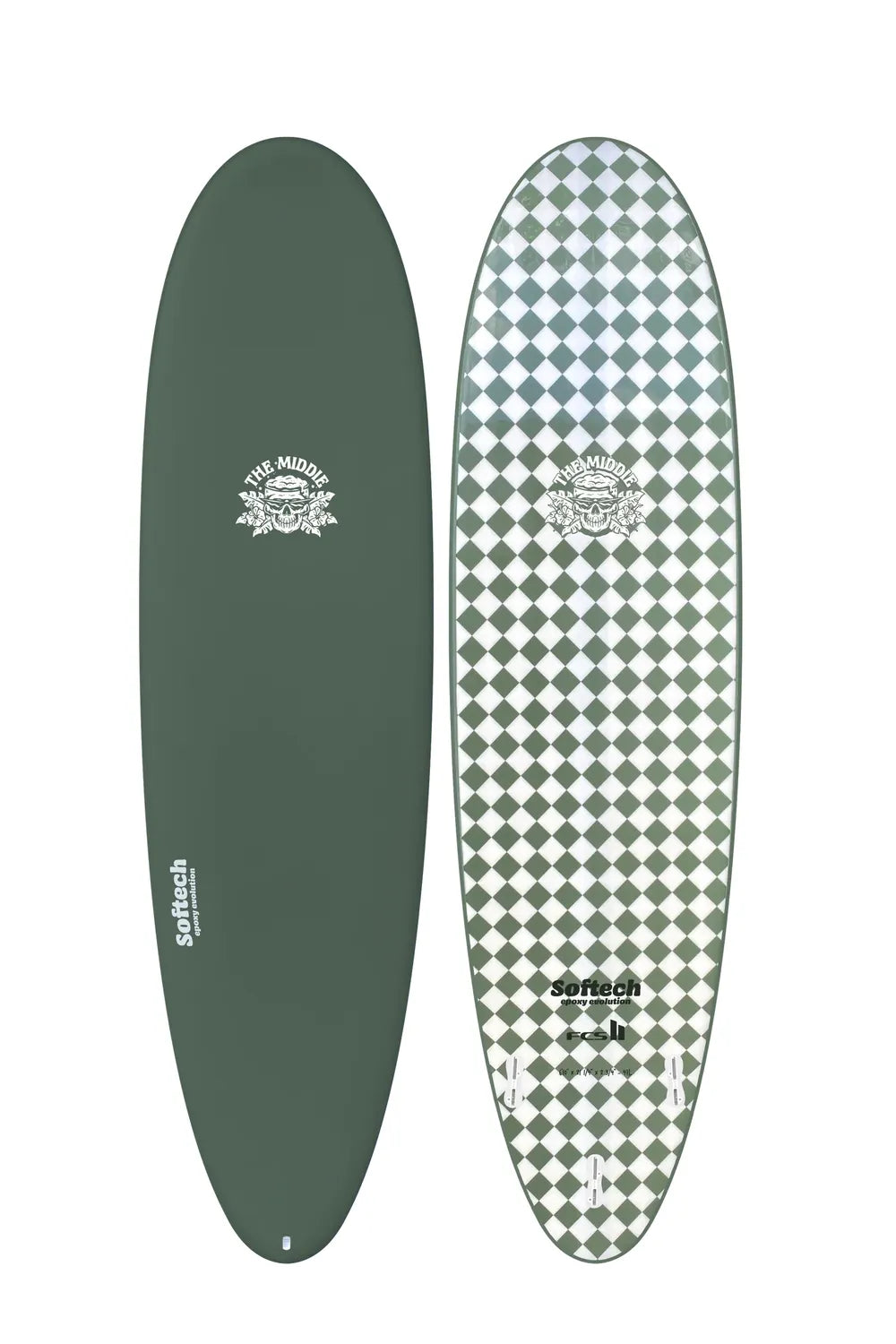 Softech Surfboard Midi top and bottom