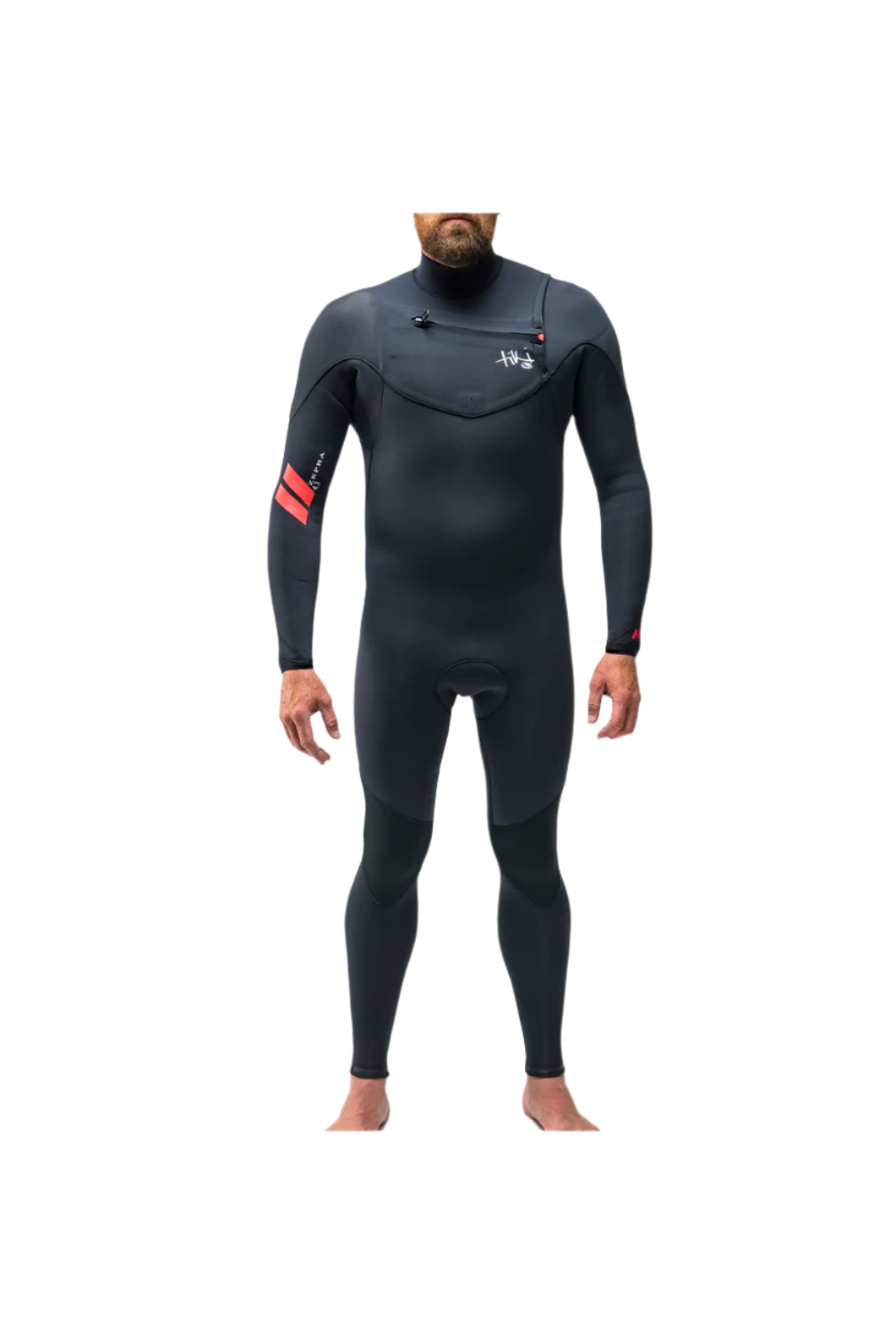 Image of Tiki Mens Zepha2 4/3 Wetsuit GBS With Chest Zip