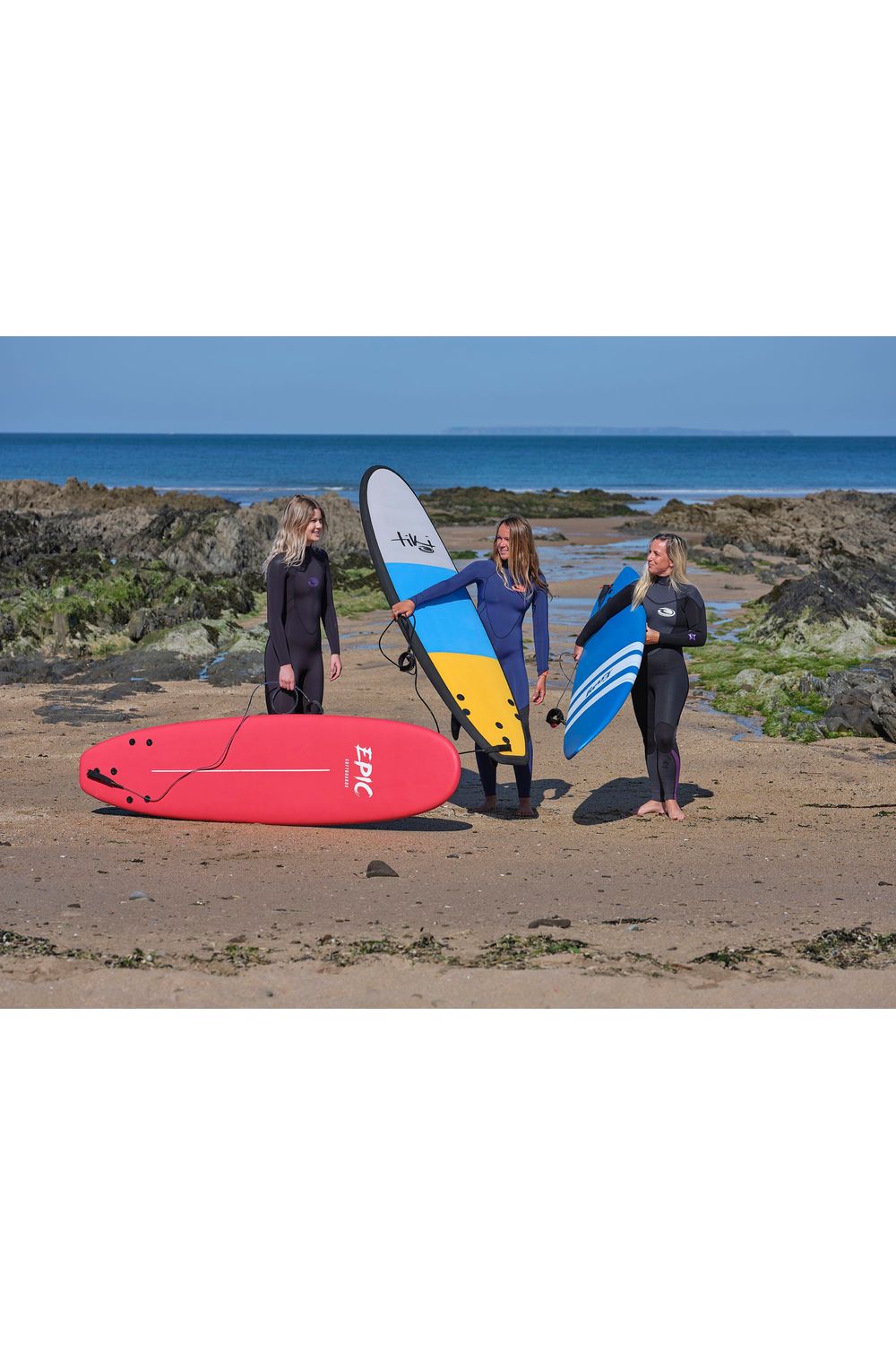 Tiki Epic Softboard Surfboard Red