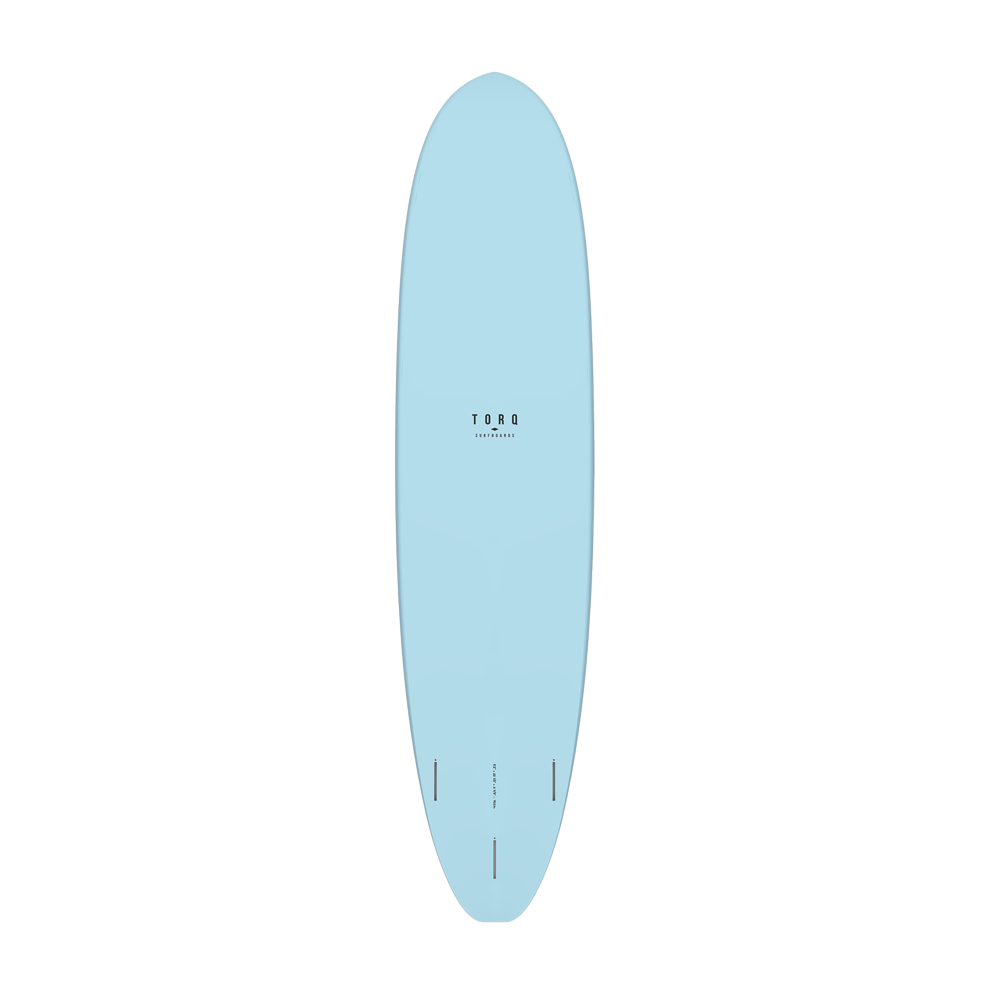 Torq 8'2'' Fun V+ Blue Fibre Pattern Surfboard
