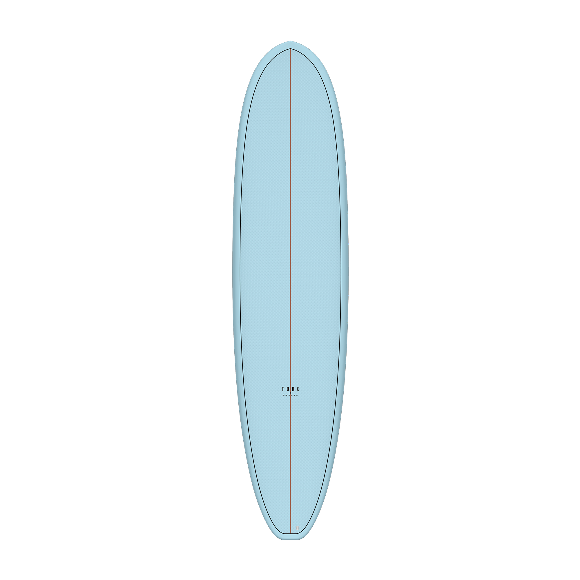 Torq 8'2'' Fun V+ Blue Fibre Pattern Surfboard
