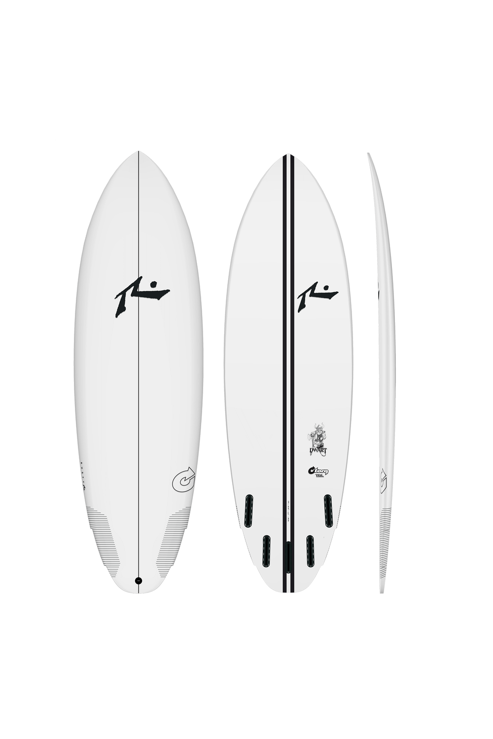 Torq TEC Rusty Dwart Surfboard White