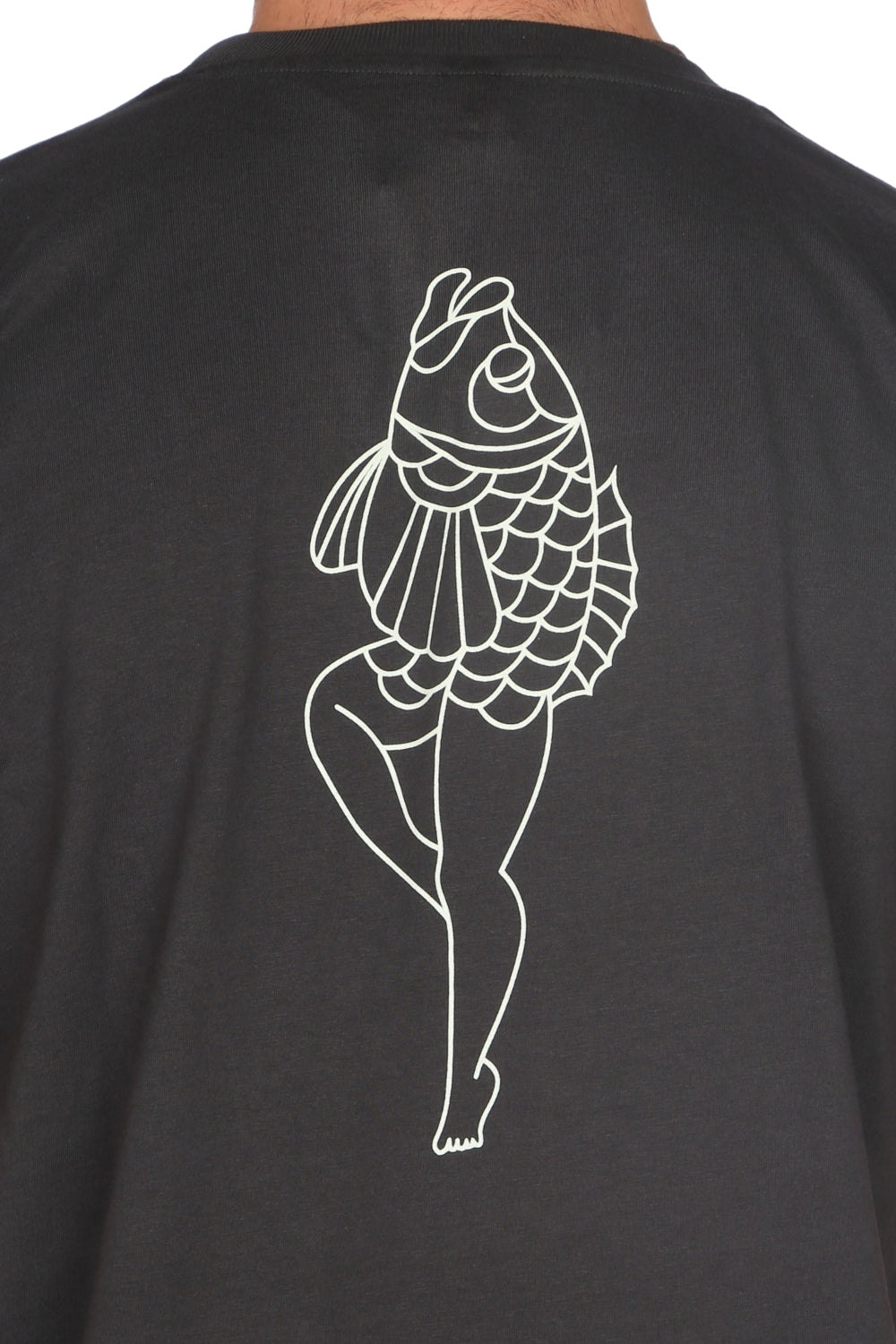 Tiki Maidmer T-Shirt Off Black