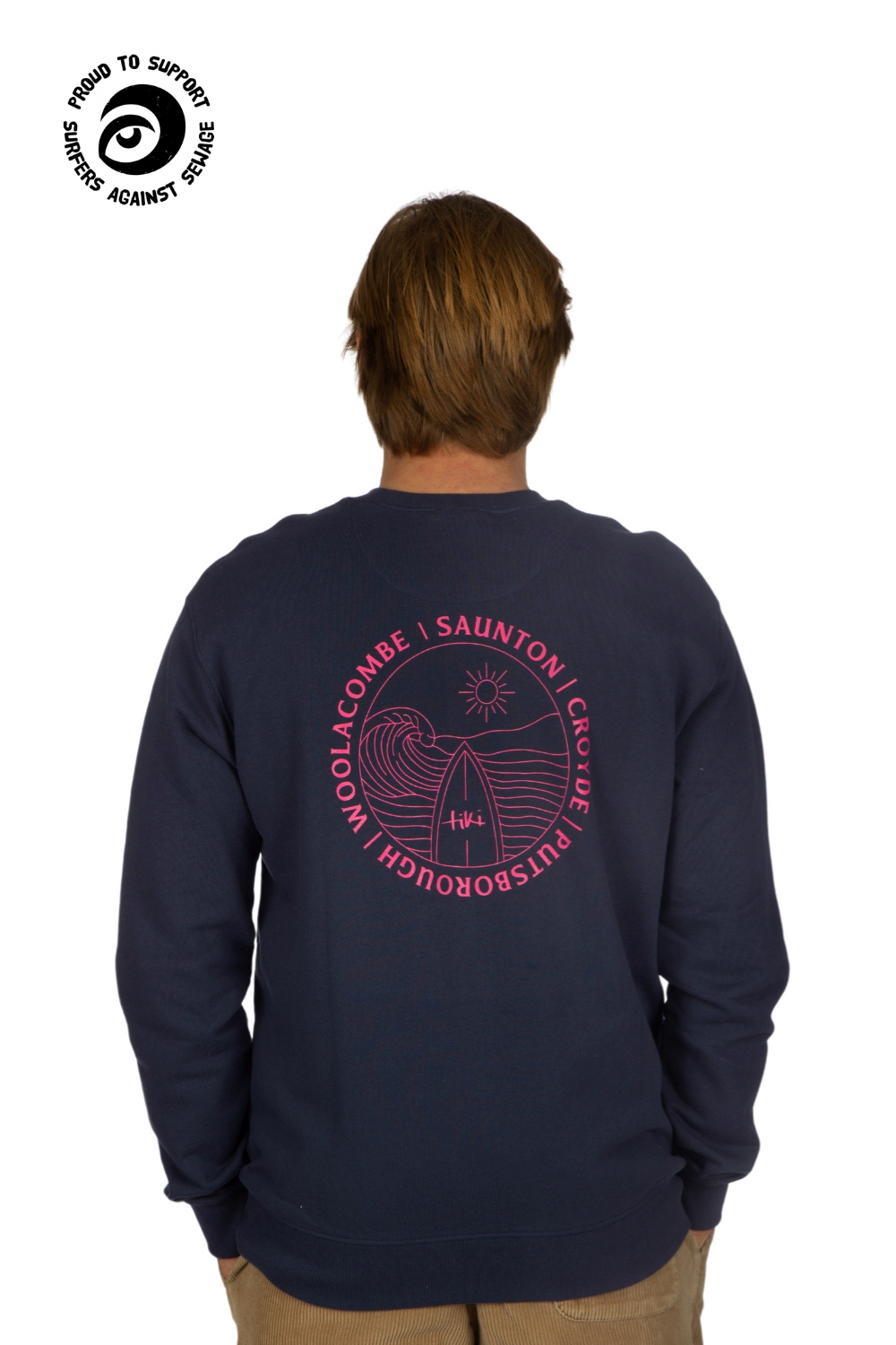 Tiki North Devon Crew French Navy