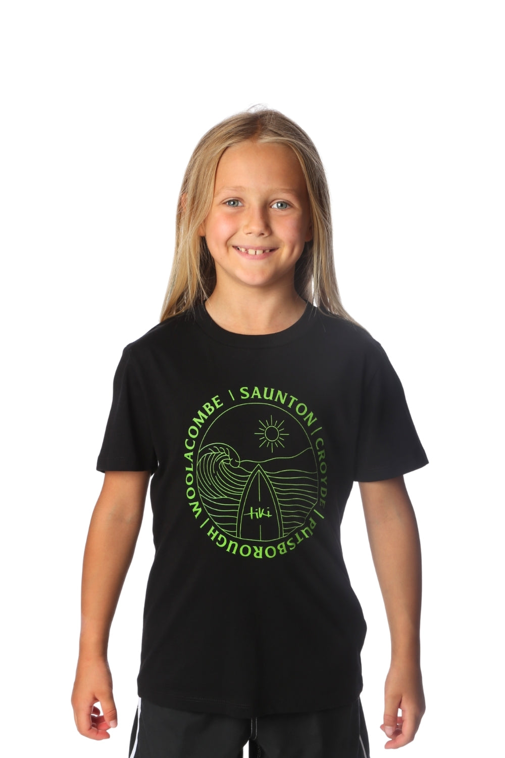 Tiki North Devon Mini T-Shirt Black