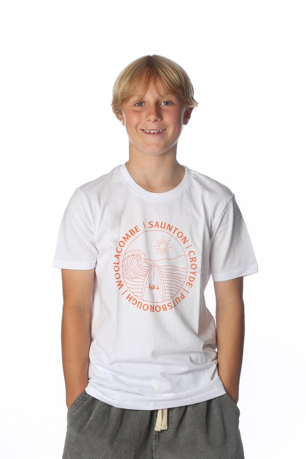 Tiki North Devon Mini T-Shirt White