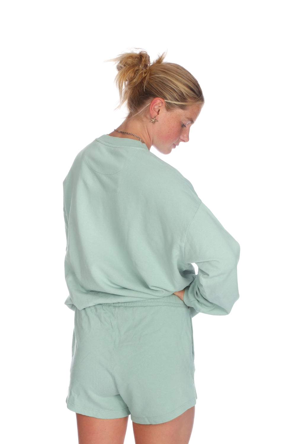 Tiki Palm Crew Washed Green