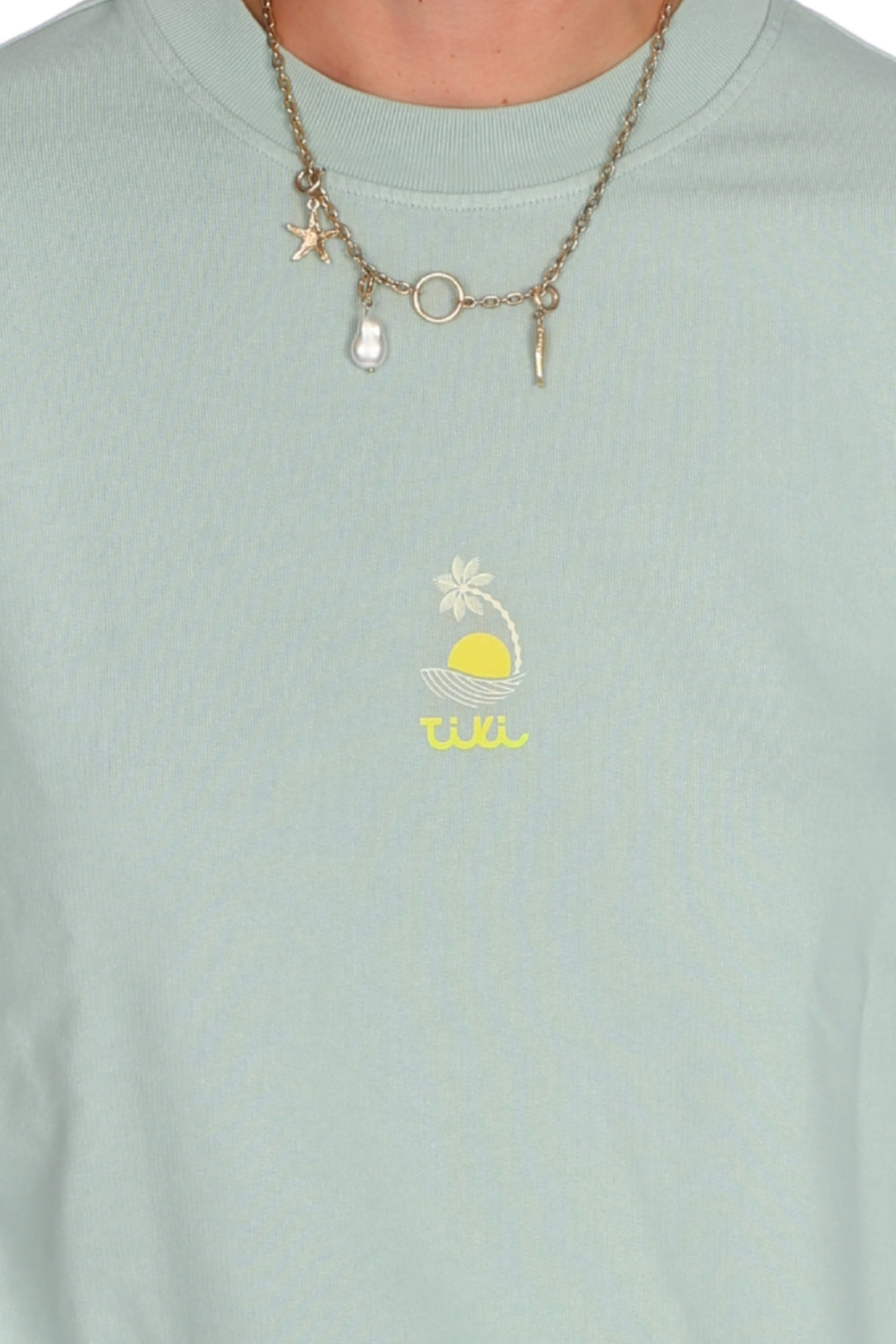 Tiki Palm Crew Washed Green